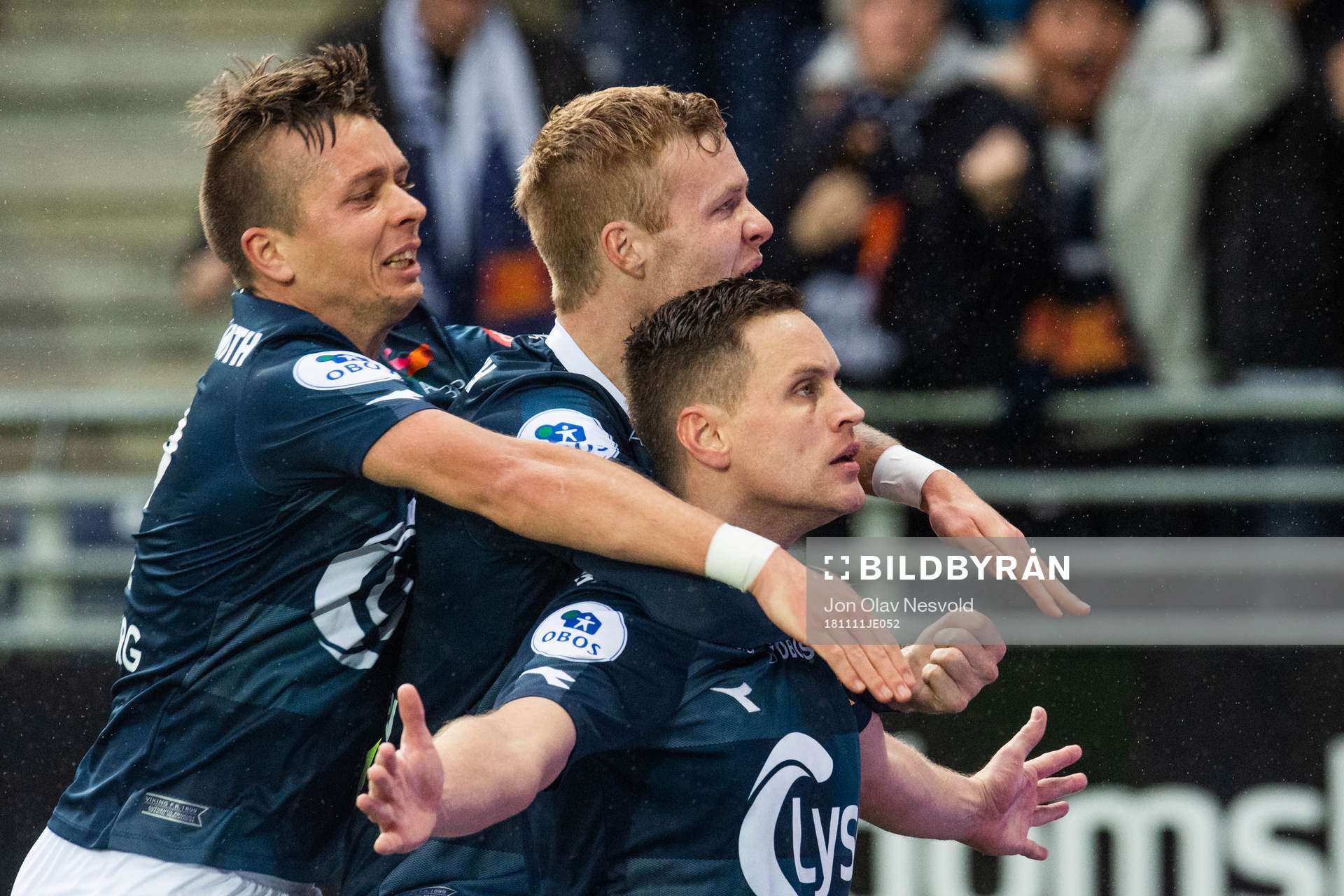 Claes Kronberg, Even Østensen and Tommy Høiland of Viking