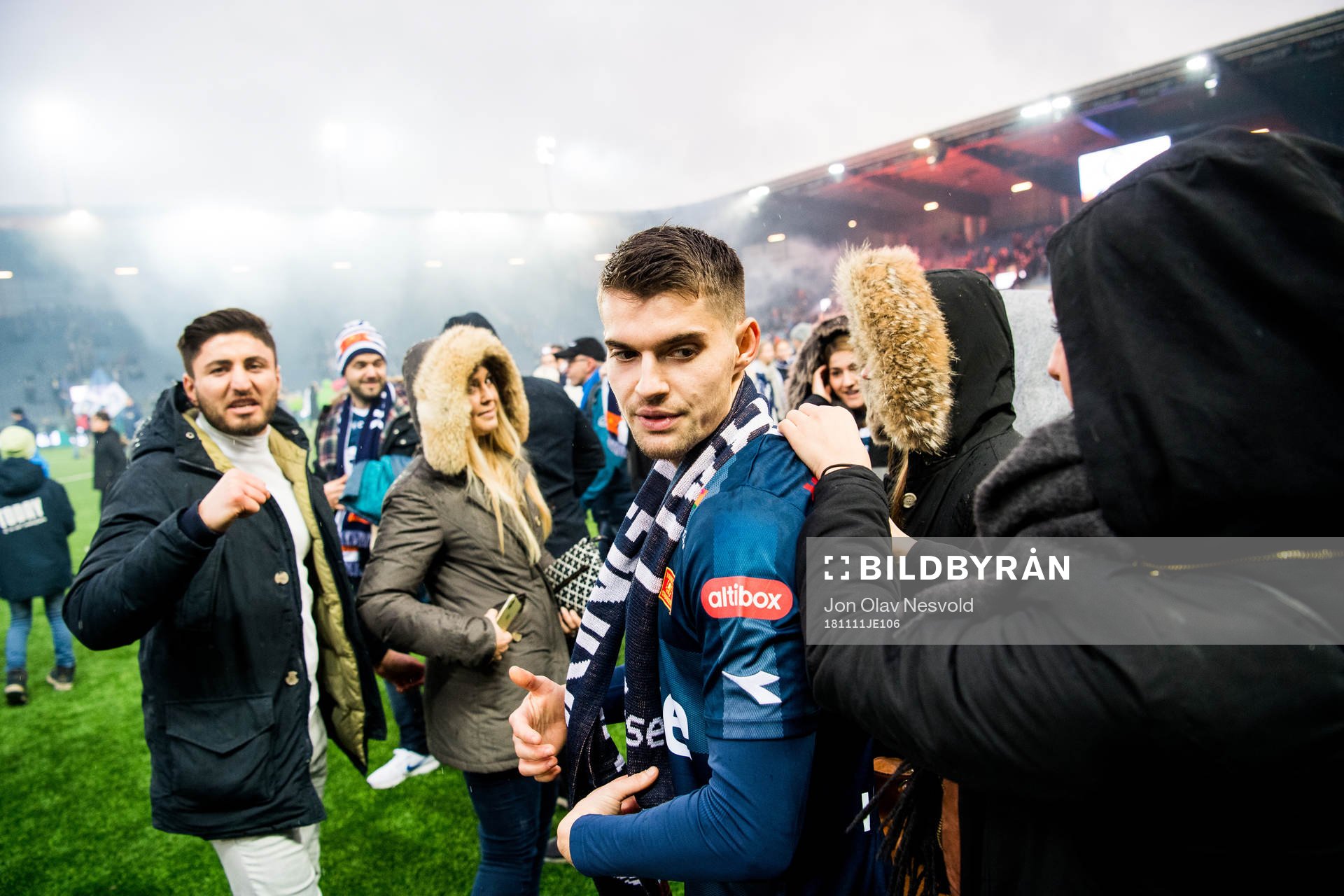 Ylldren Ibrahimaj of Viking with his family