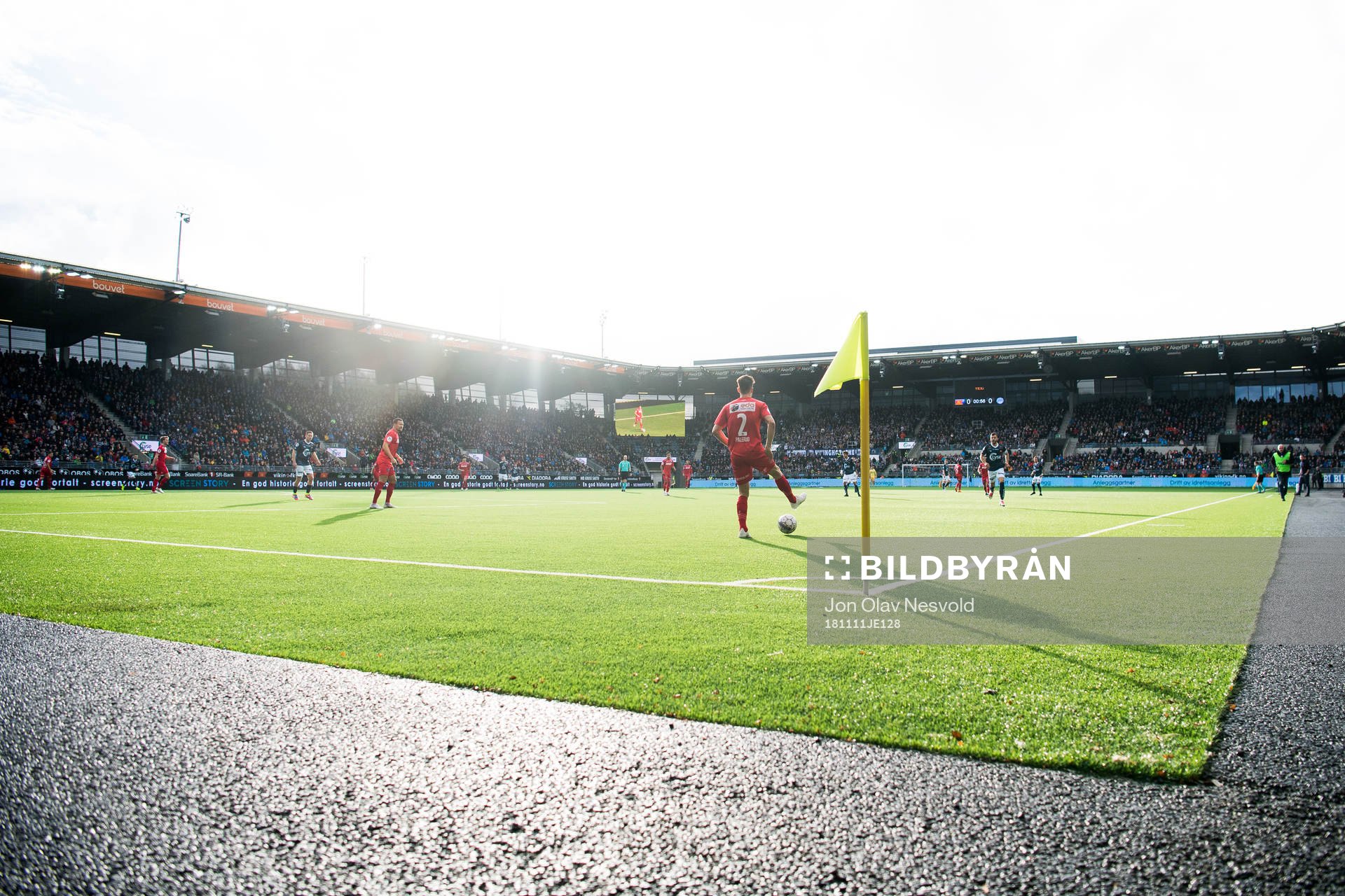 Fredrik Pålerud of Kongsvinger during the OBOS-ligaen match between Viking and Kongsvinger on November 11, 2018 in Stavanger.