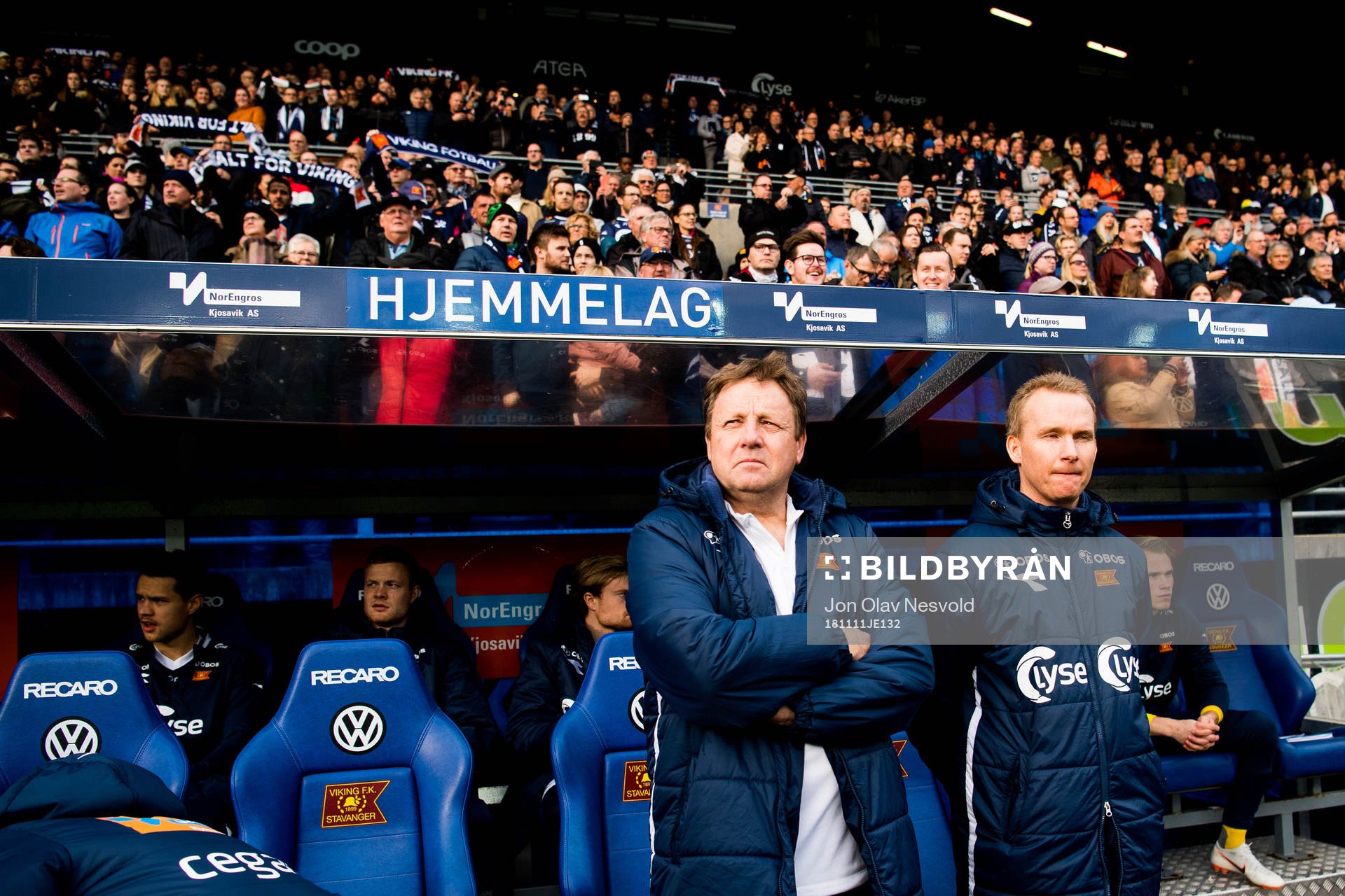 Bjarne Berntsen, head coach of Viking