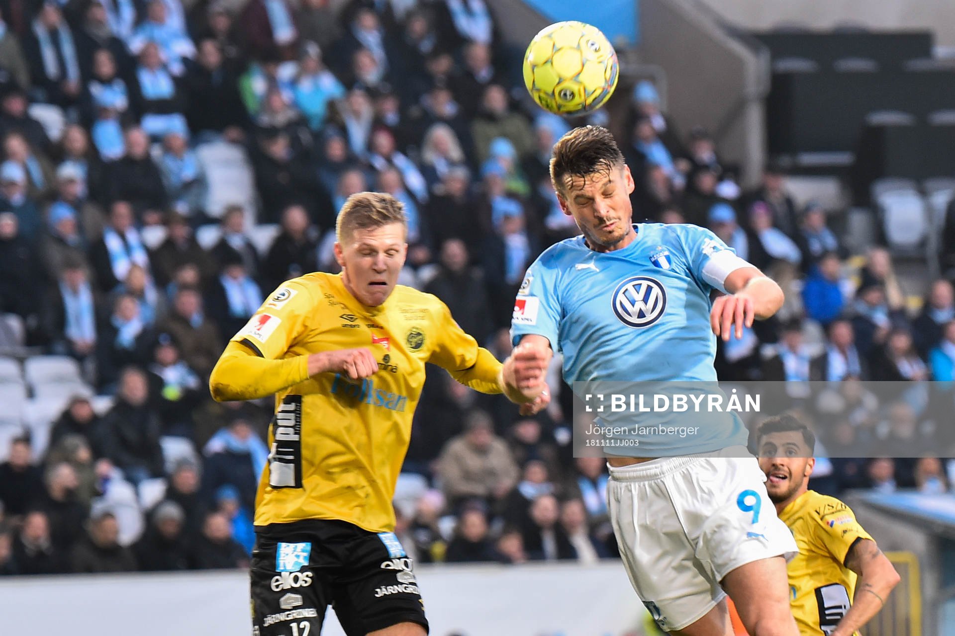 Malmö FFs Markus Rosenberg och Elfsborgs Joakim Nilsson