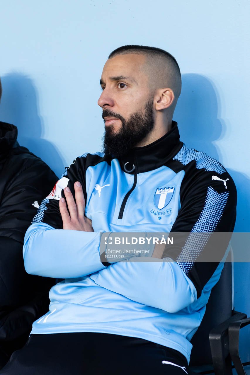 1 Malmö FFs Guillermo Molins på bänken