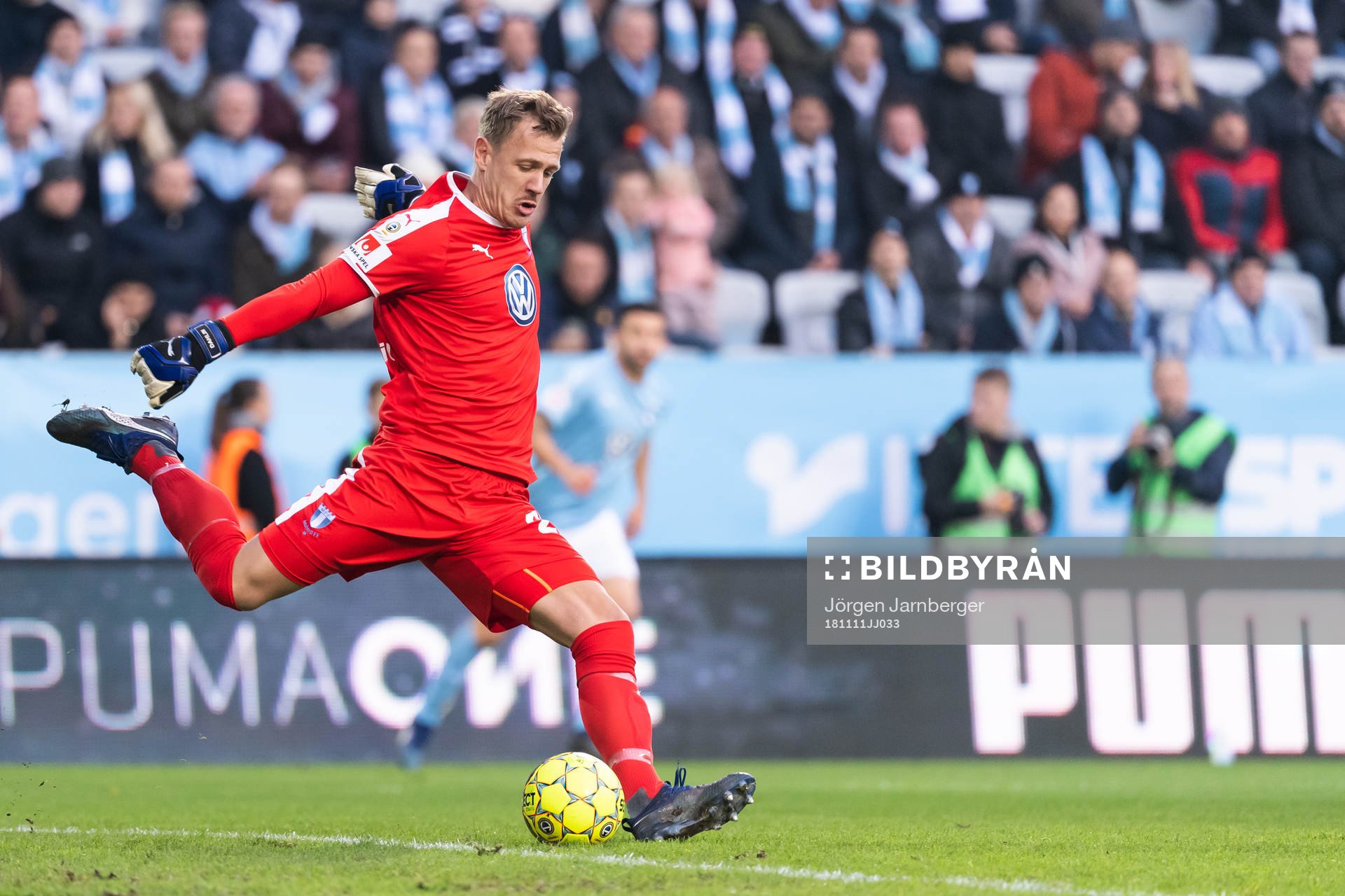 1 Malmö FFs målvakt Johan Dahlin