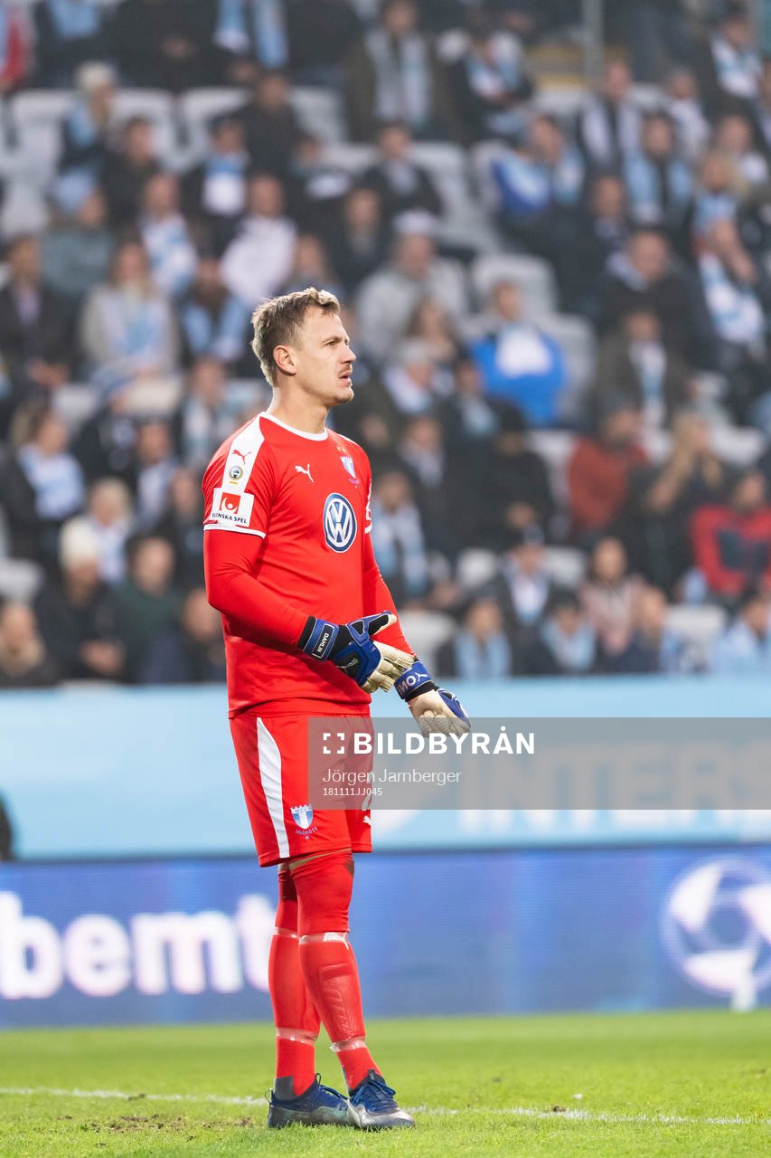 1 Malmö FFs målvakt Johan Dahlin
