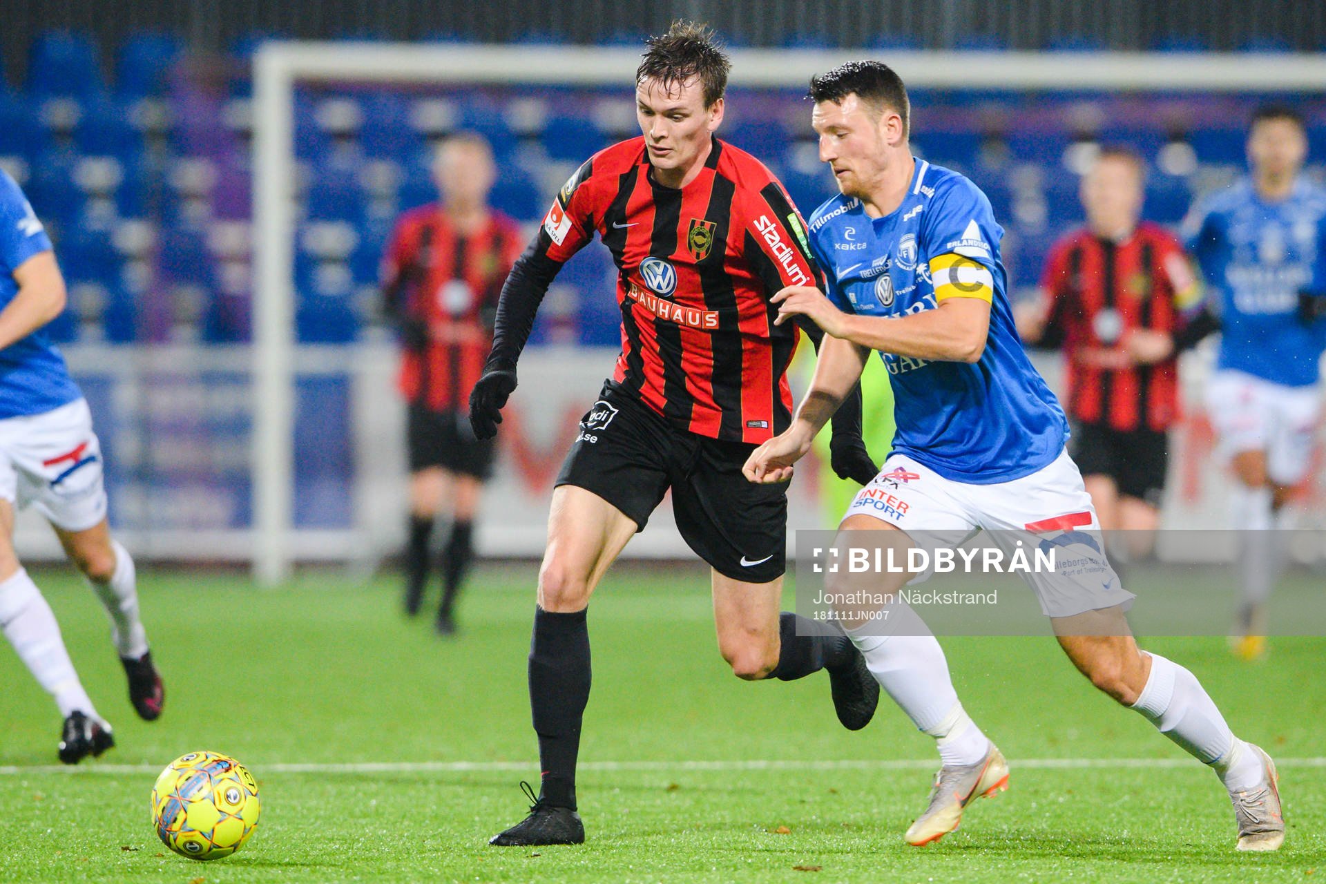 Trelleborgs Alexander Blomqvist och Brommapojkarnas