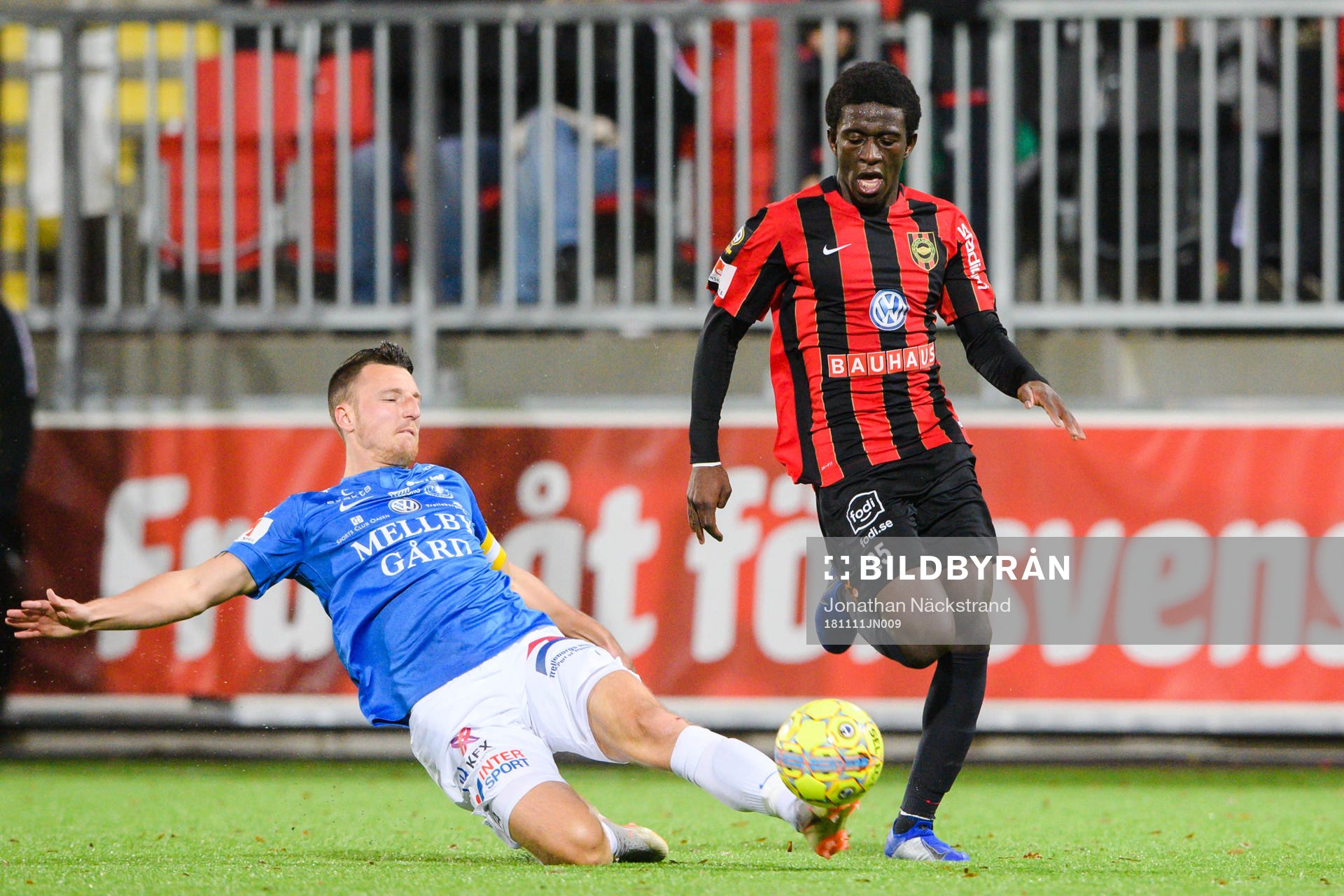 Trelleborgs Alexander Blomqvist och Brommapojkarnas Jack