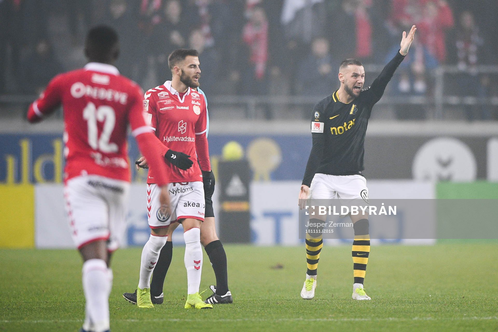 s Alexander Milosevic reagerat på ett domslut
