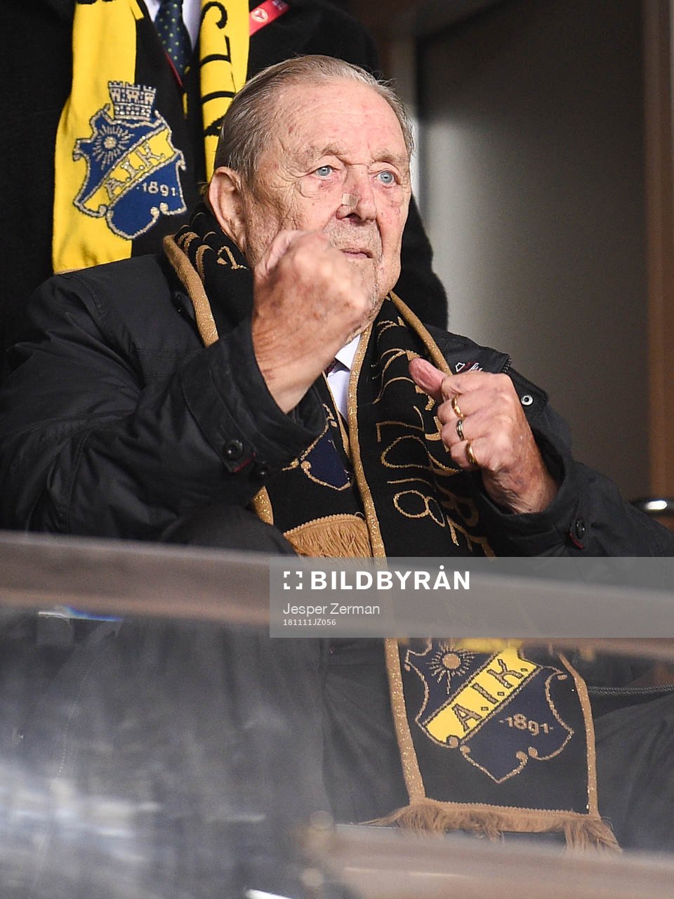 Lennart Johansson jublar