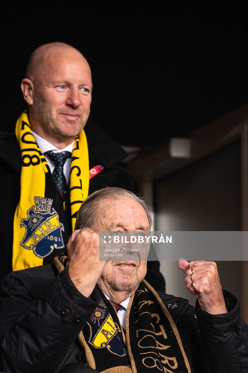 Lennart Johansson jublar