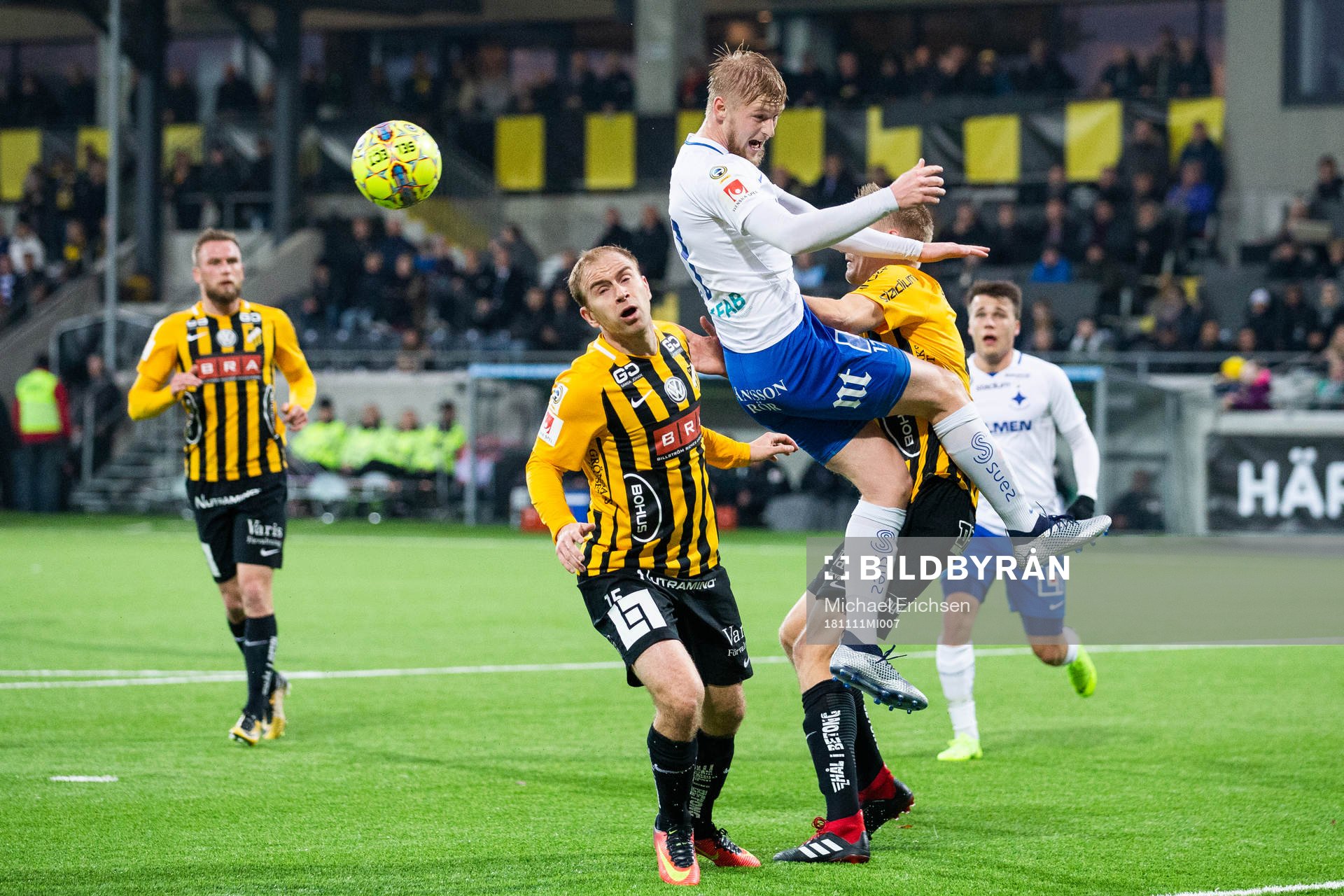 Norrköpings Kalle Holmberg och Häckens Kari Arkivuo och