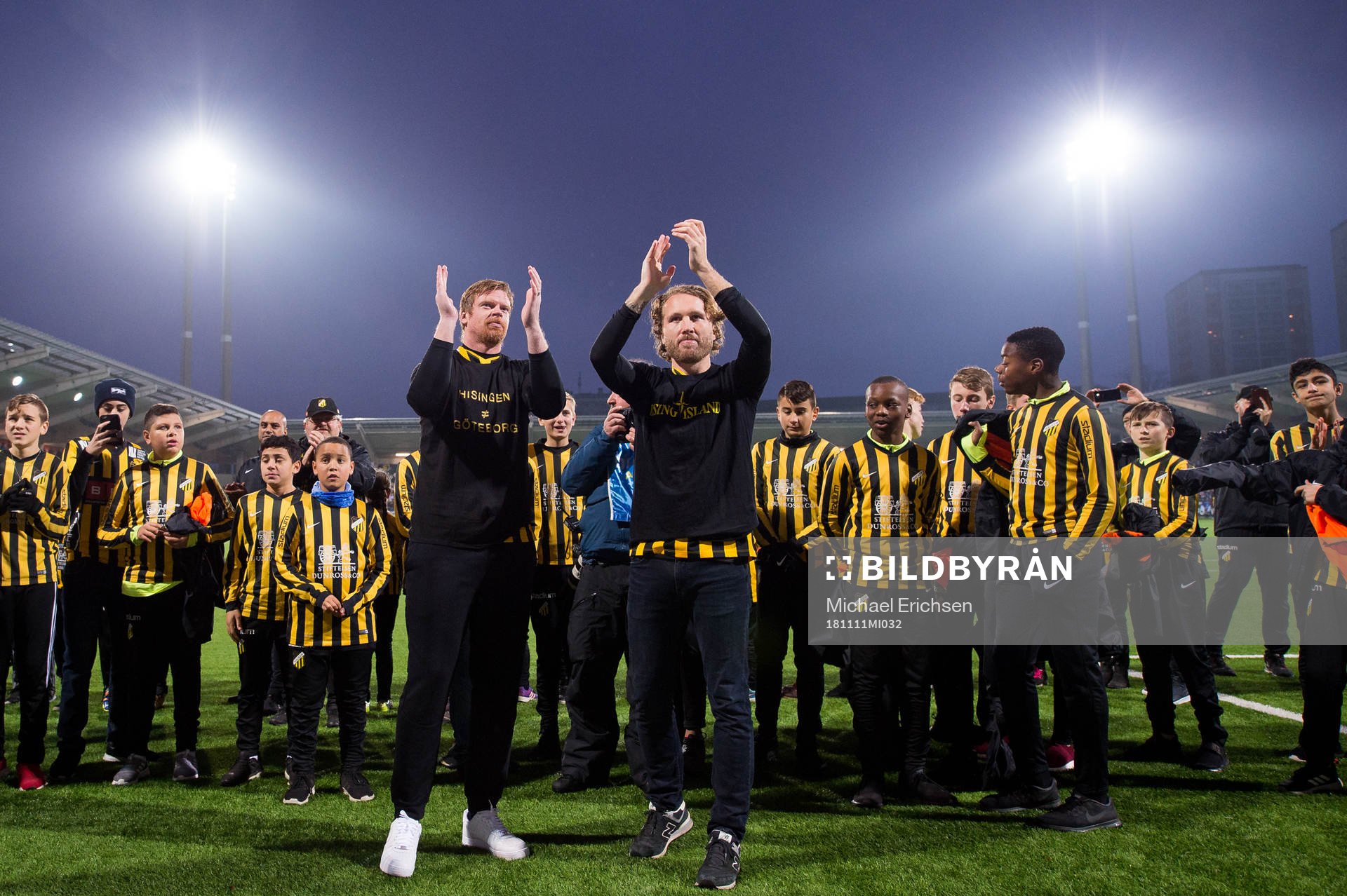 Häckens Emil Wahlström och Christoffer Källqvist  tackas
