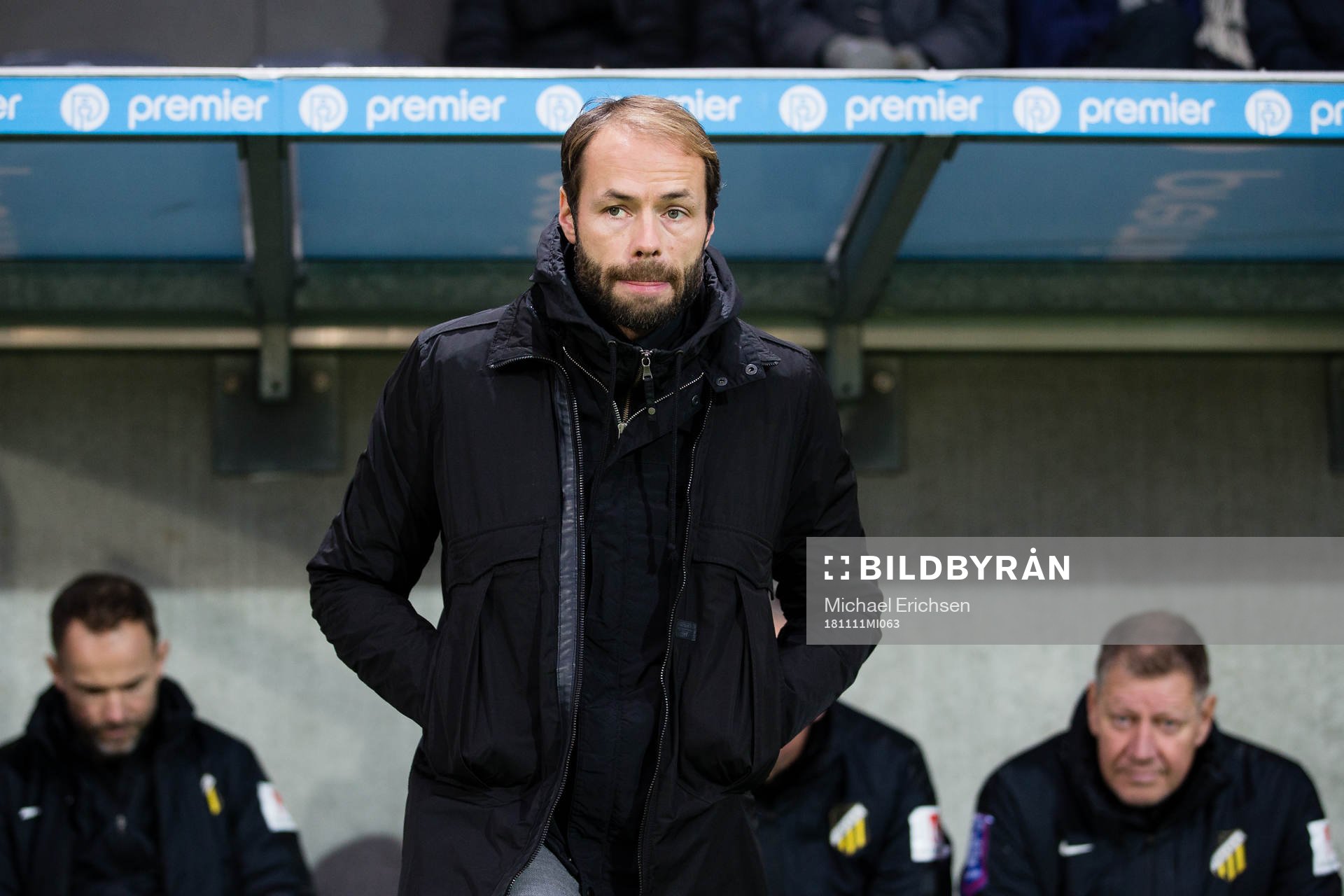 Häckens tränare Andreas Alm