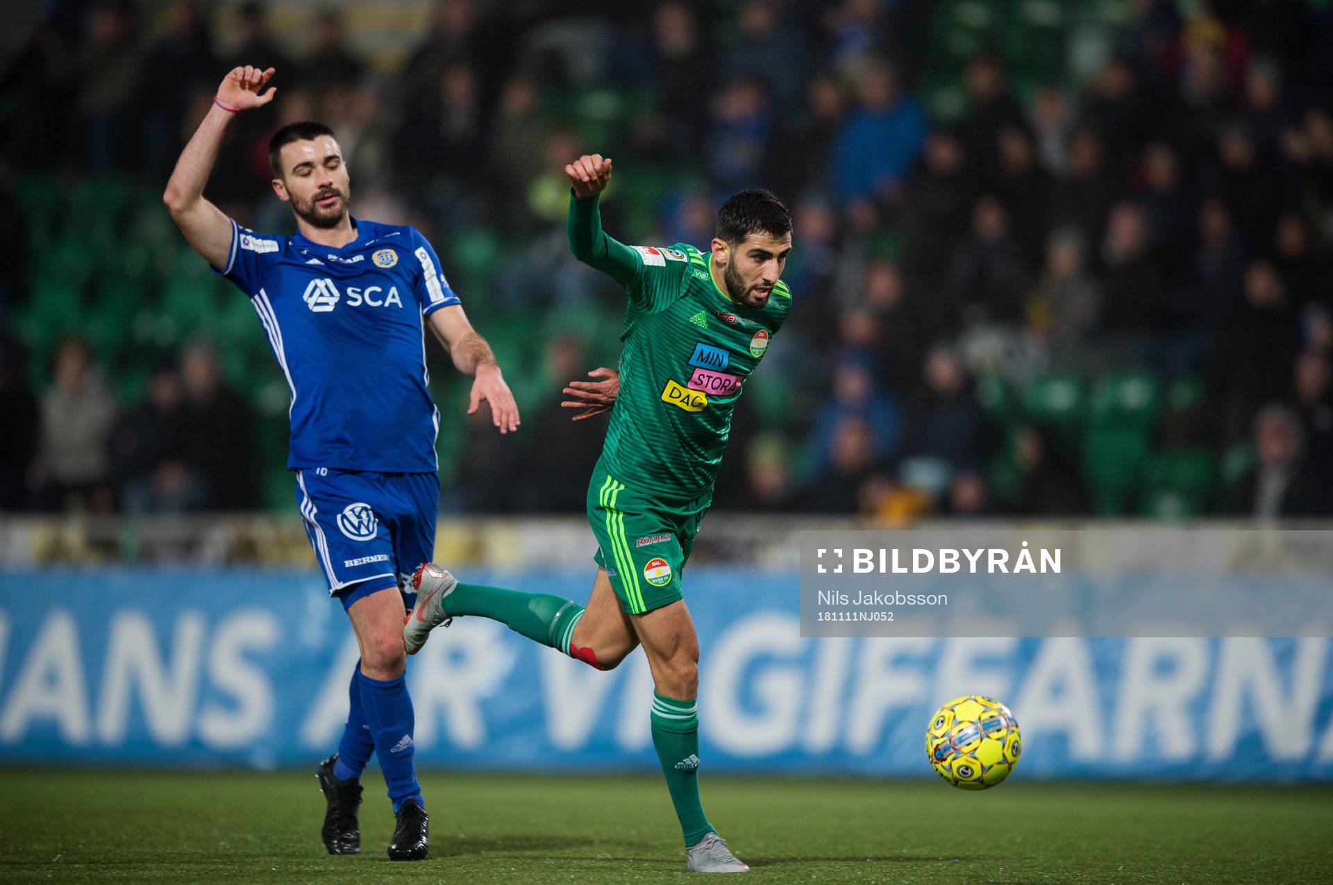 Sundsvalls Carlos Gracia och Dalkurds Ferhad Ayaz