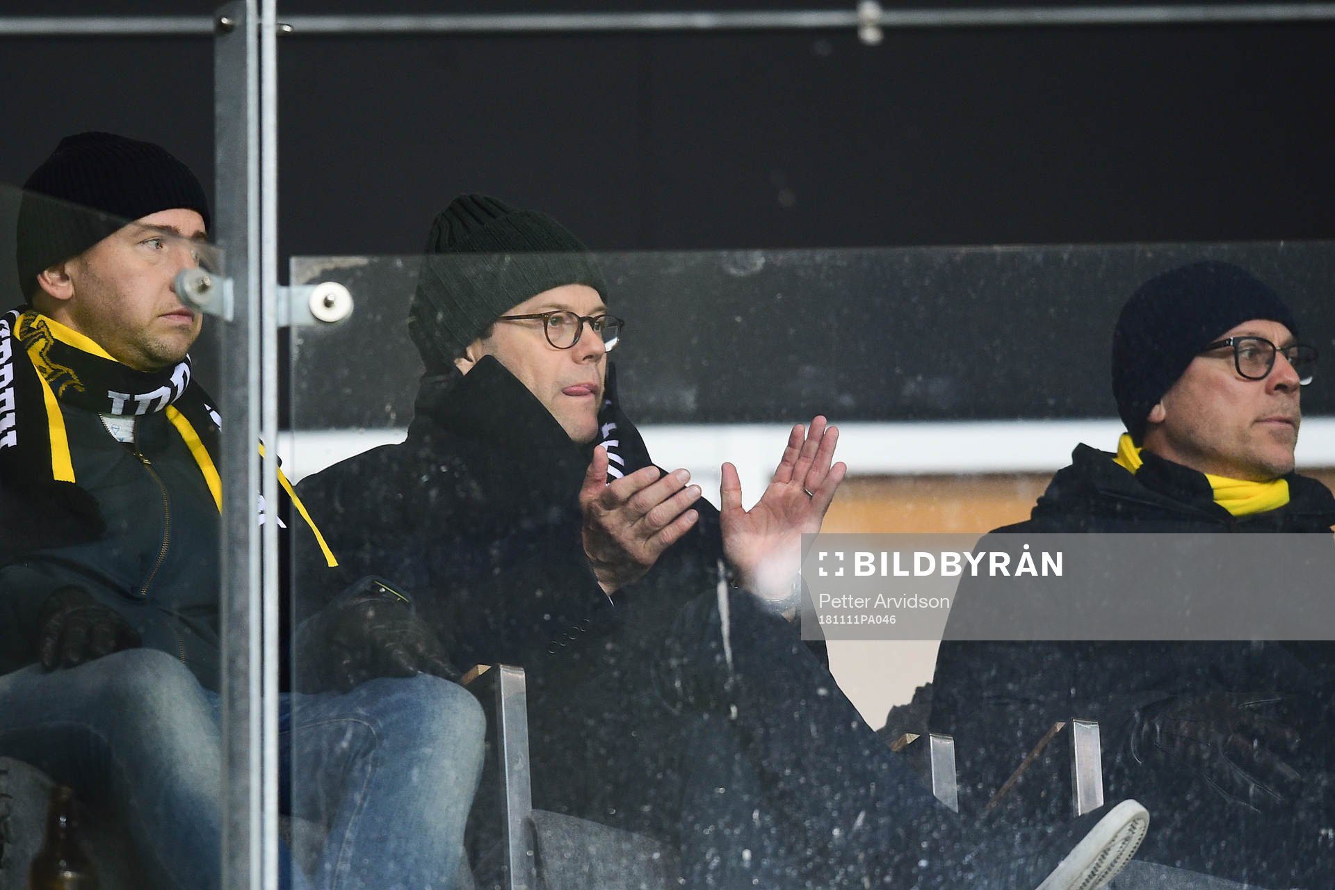 Prins Daniel under fotbollsmatchen i Allsvenskan mellan Kalmar och AIK den 11 november 2018 I Kalmar.