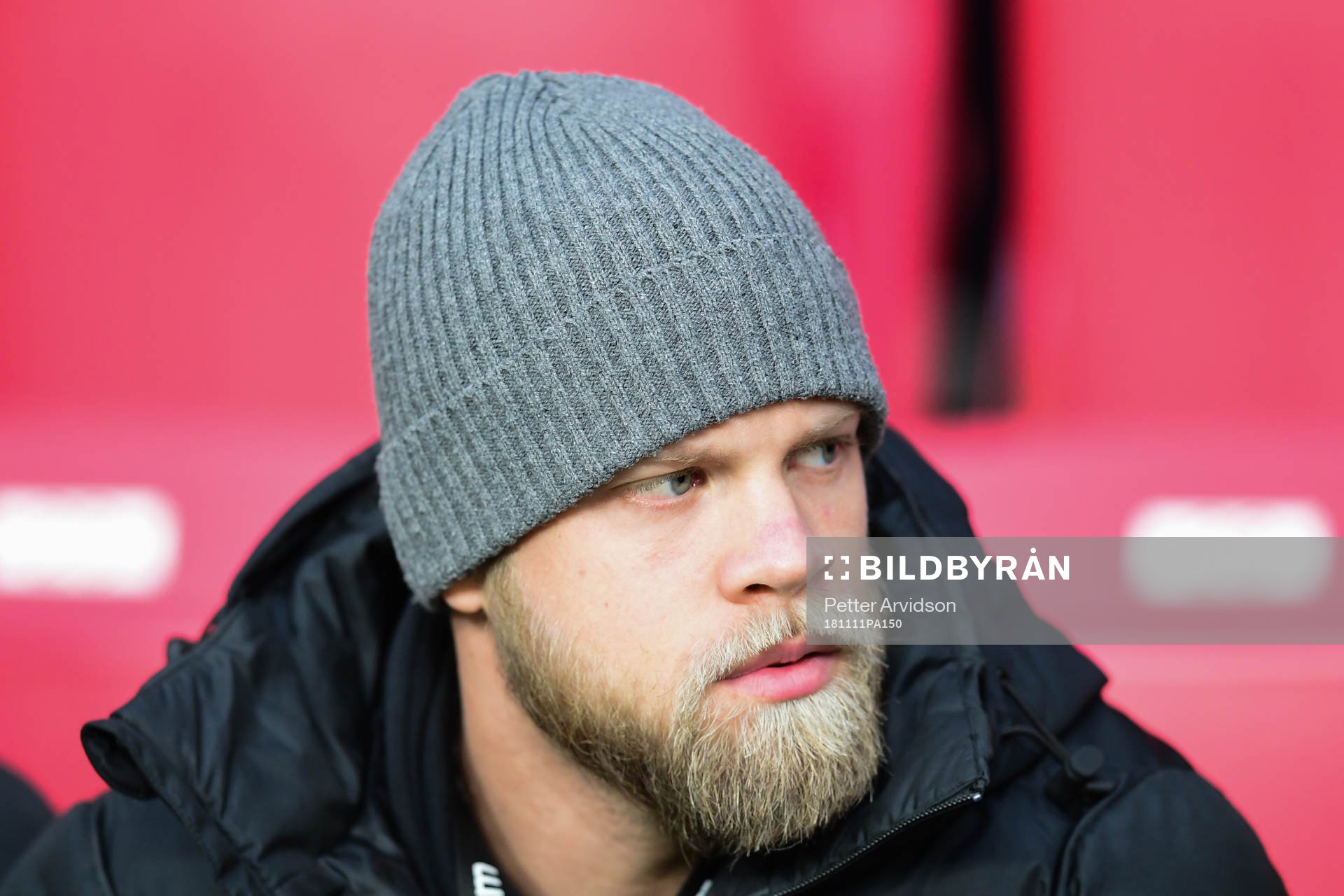 s Daniel Sundgren på läktaren