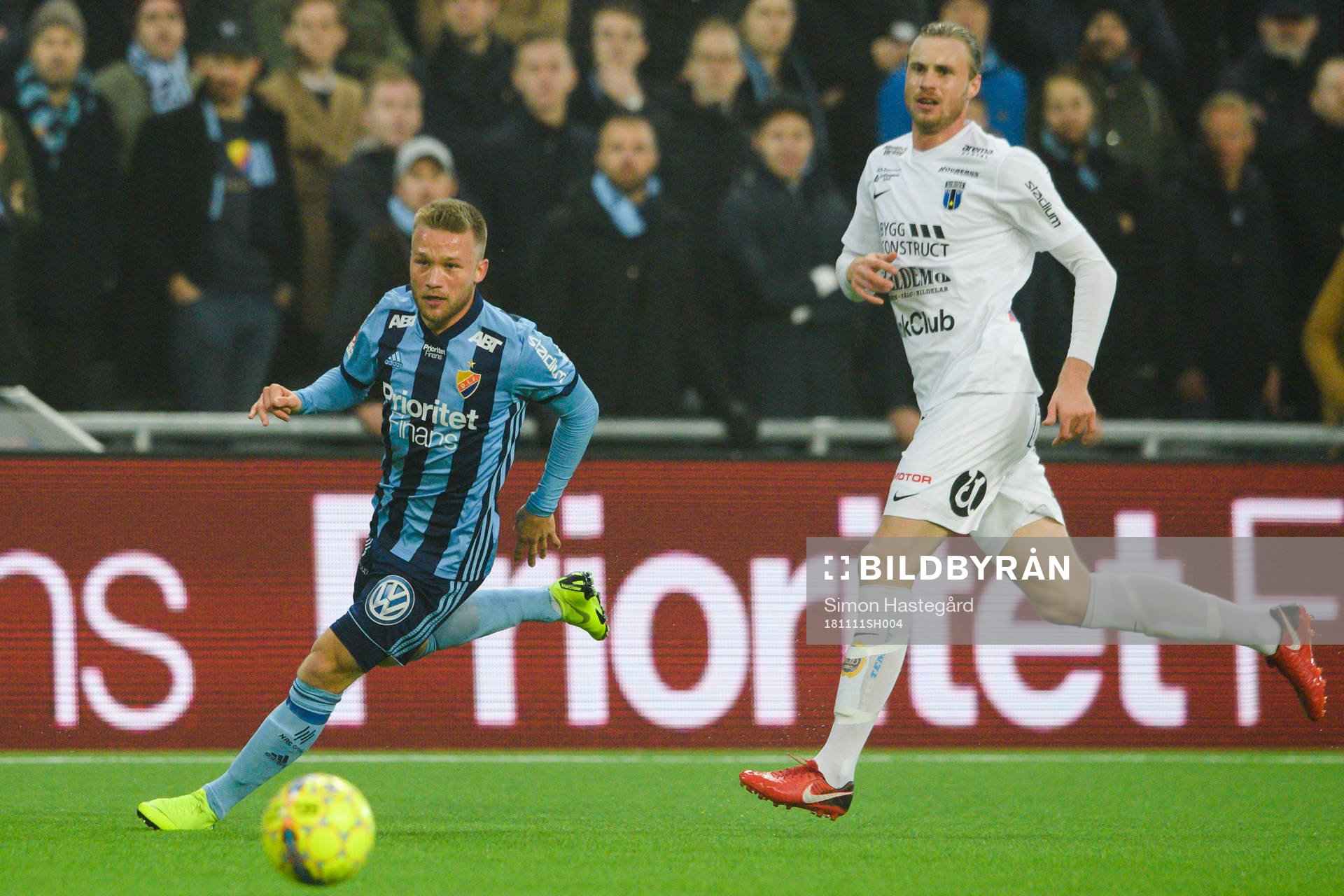 Djurgårdens Nicklas Bärkroth och Sirius Daniel Jarl