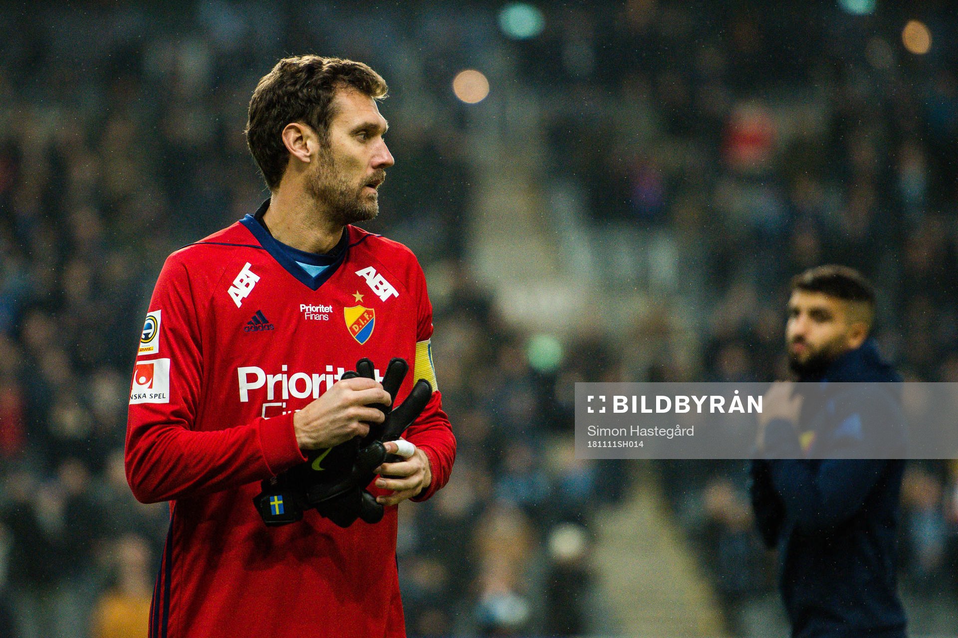 Djurgårdens målvakt Andreas Isaksson