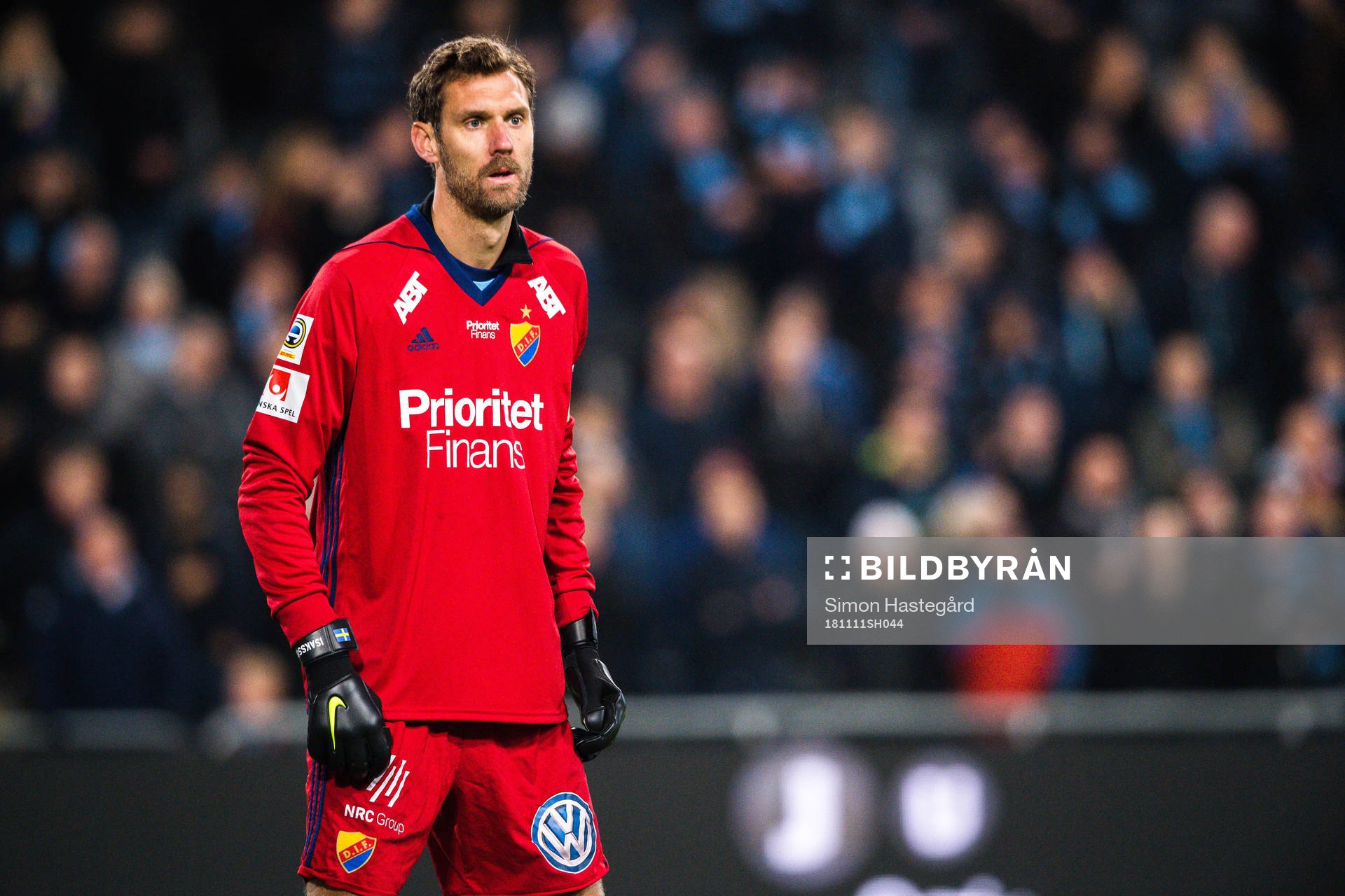 Djurgårdens målvakt Andreas Isaksson