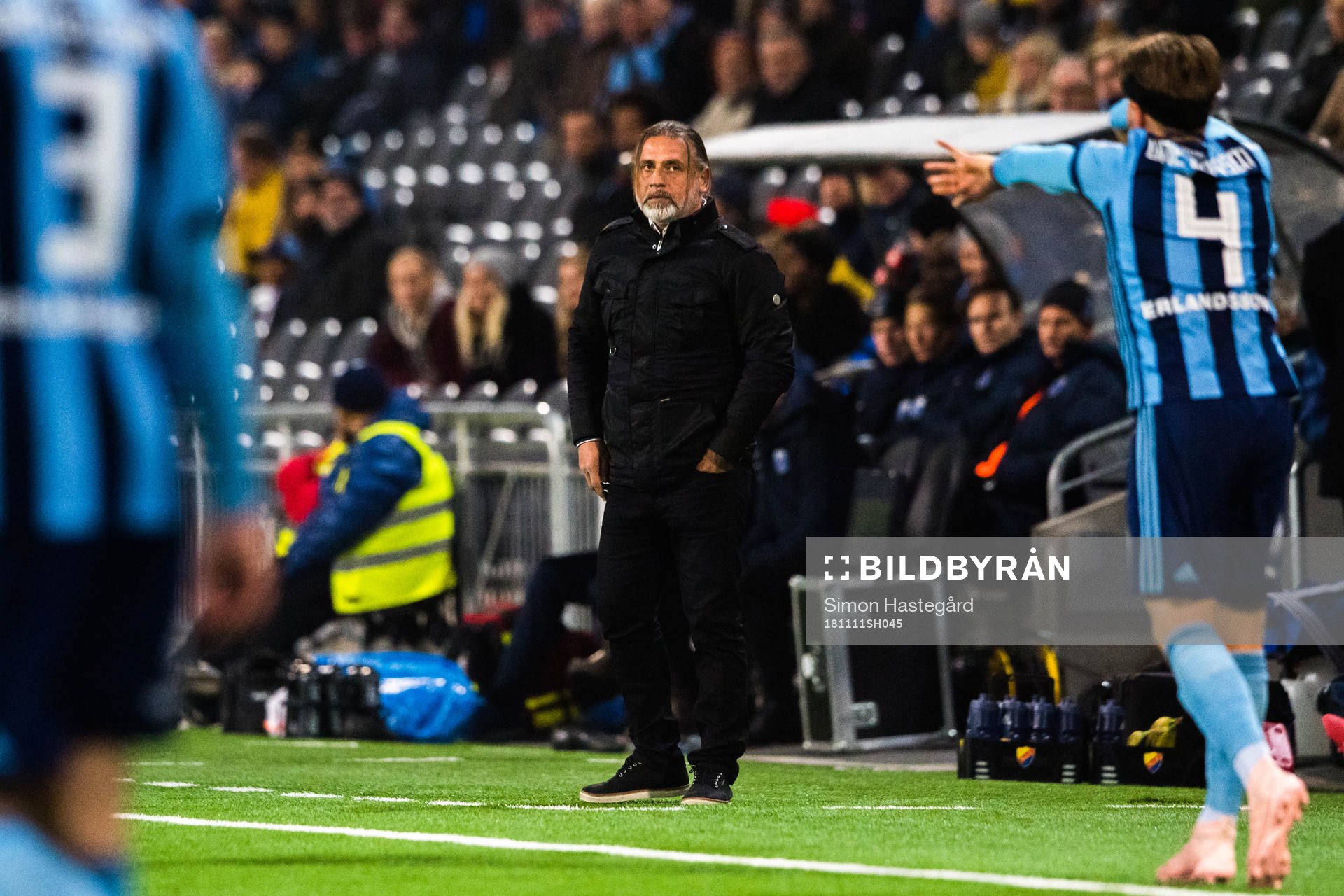 Djurgårdens tränare Özcan Melkemichel