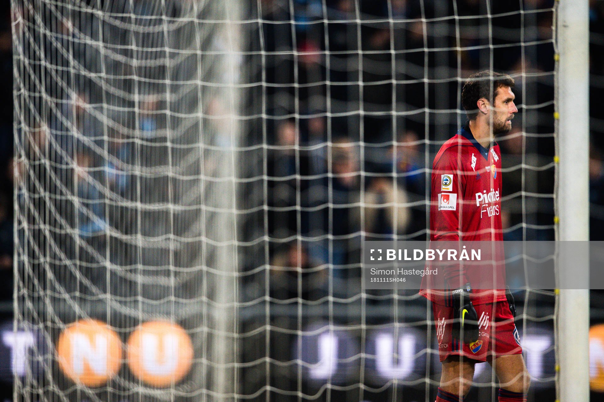 Djurgårdens målvakt Andreas Isaksson