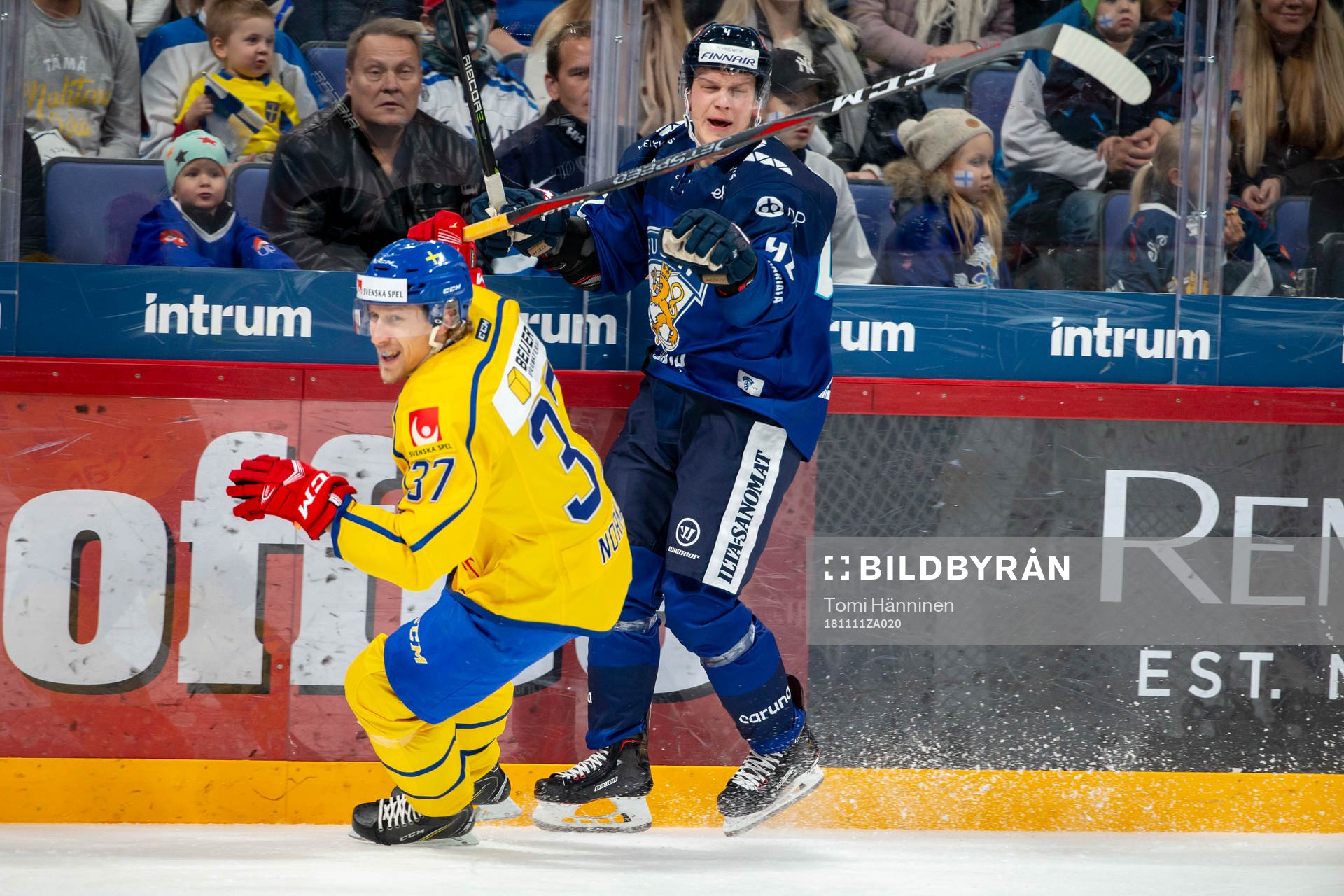 John Norman #37, SWE, Teemu Eronen #42, FIN