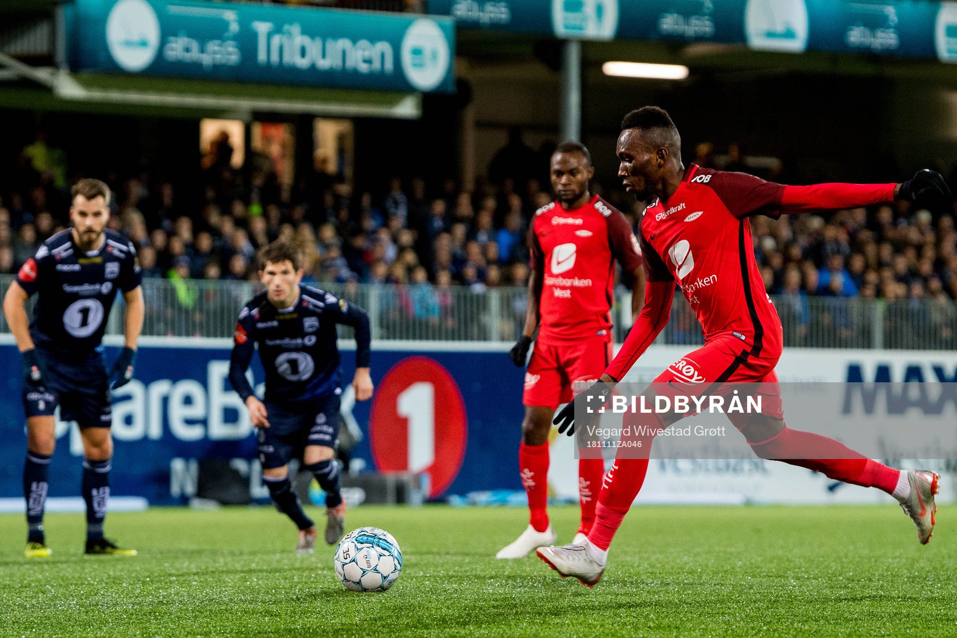 Daouda Bamba of Brann misses from the penalty spot