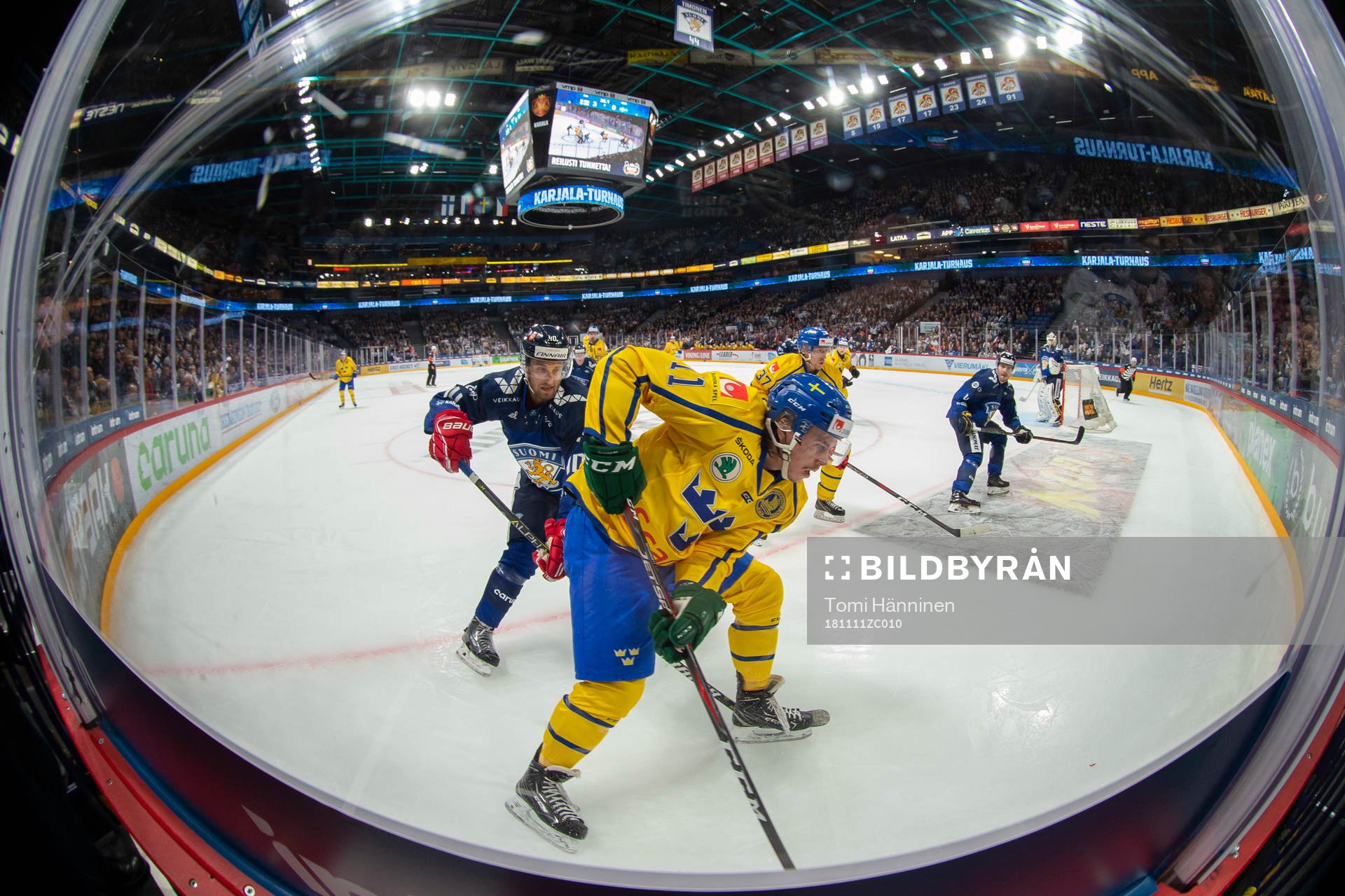 Joakim Nygärd #11, SWE, Petteri Lindbohm #40, FIN