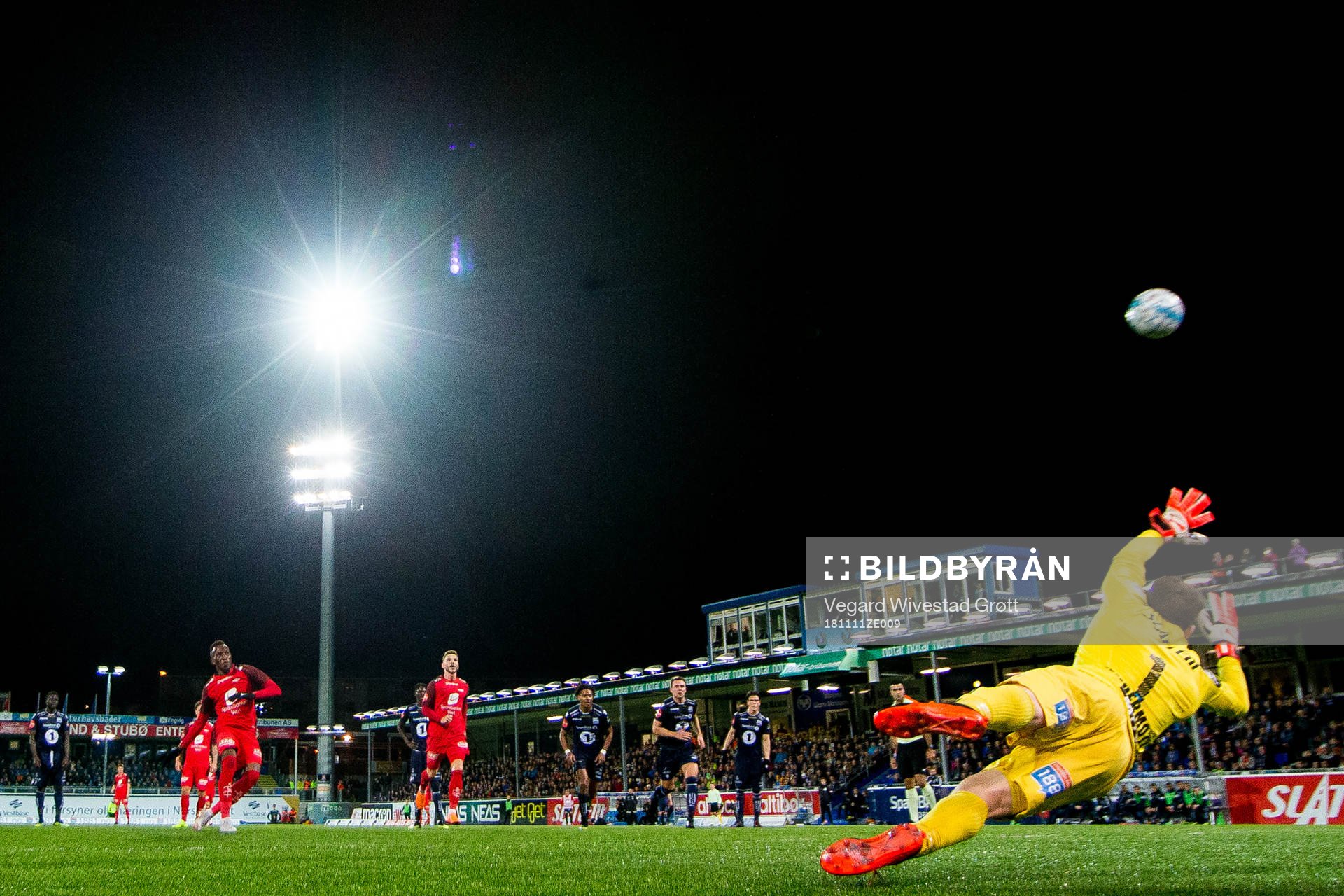 Daouda Bamba of Brann misses from the penalty spot against