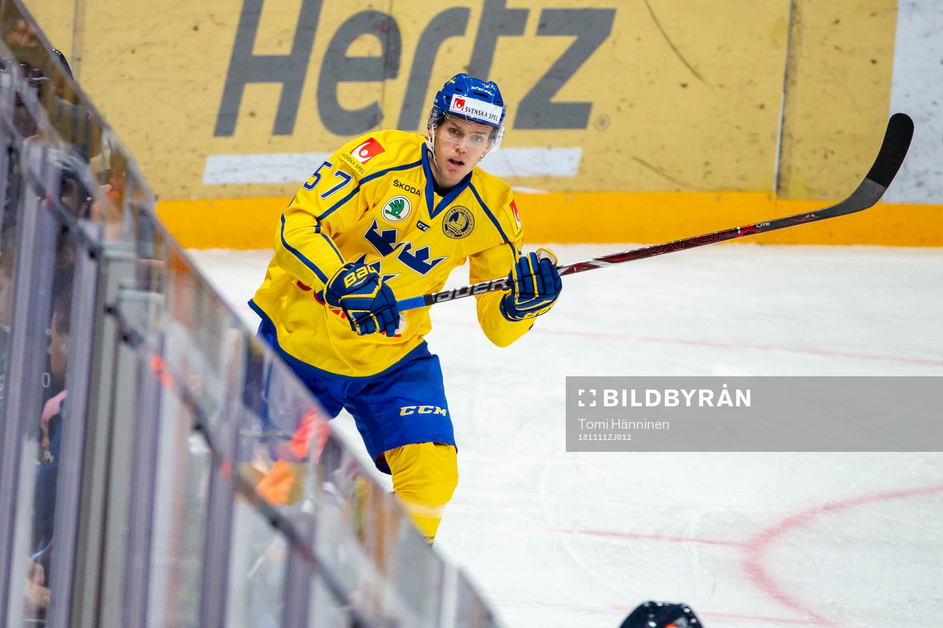 Anton Wedin #57, SWE