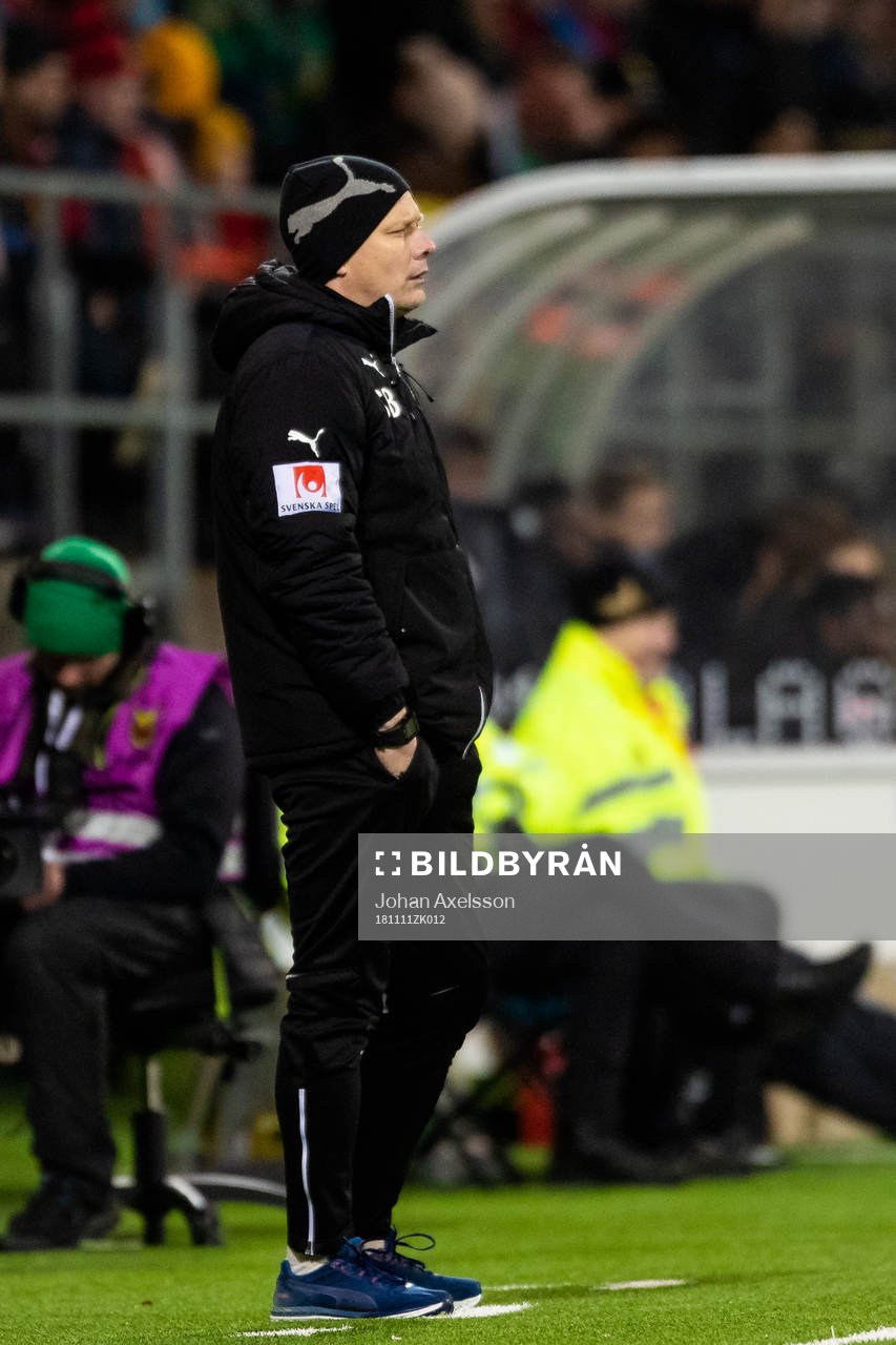 Hammarbys tränare Stefan Billborn