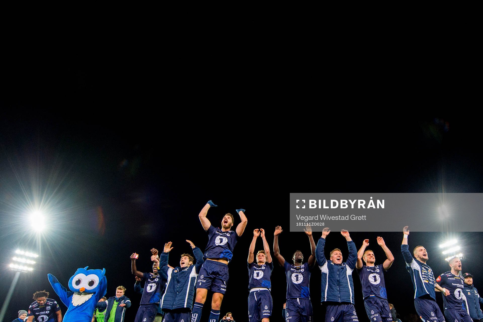 Christoffer Aasbak, Aliou Coly, Flamur Kastrati and the