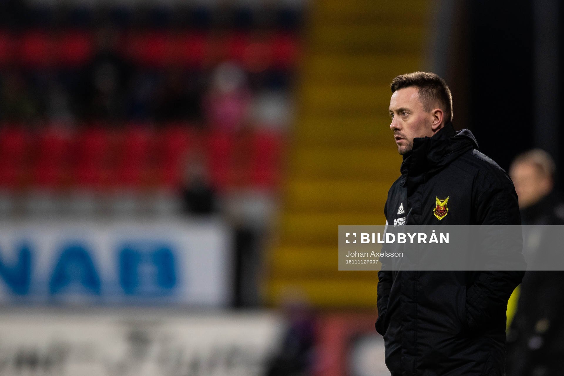 Östersunds tränare Ian Burchnall