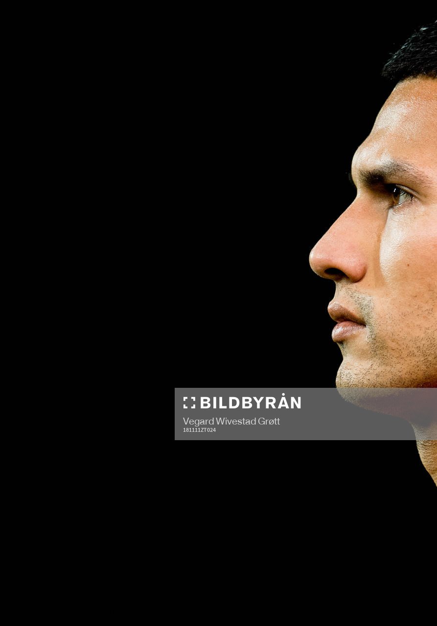 Deyver Vega of Brann looks dejected