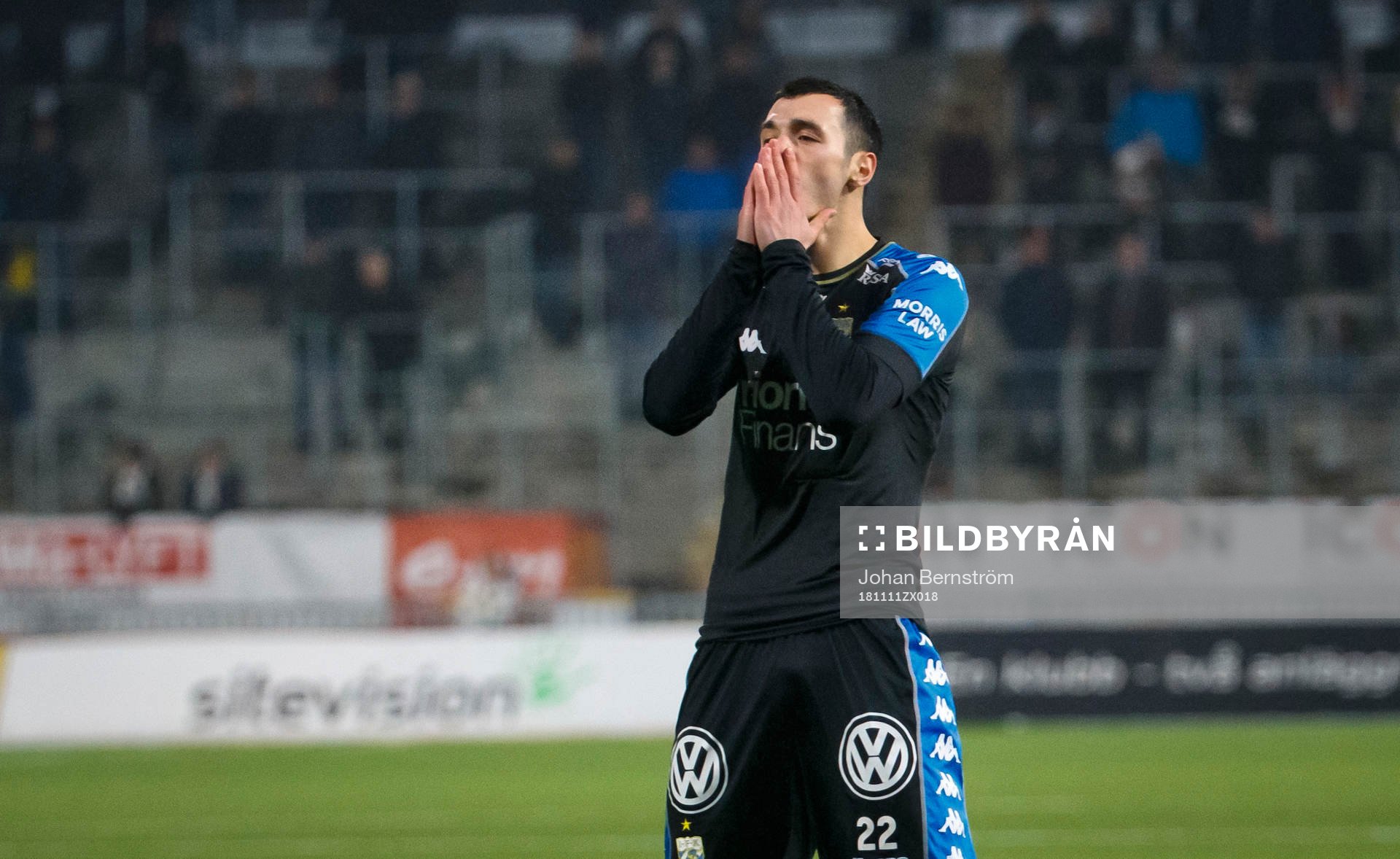 IFK Göteborgs Giorgi Kharaishvili deppar