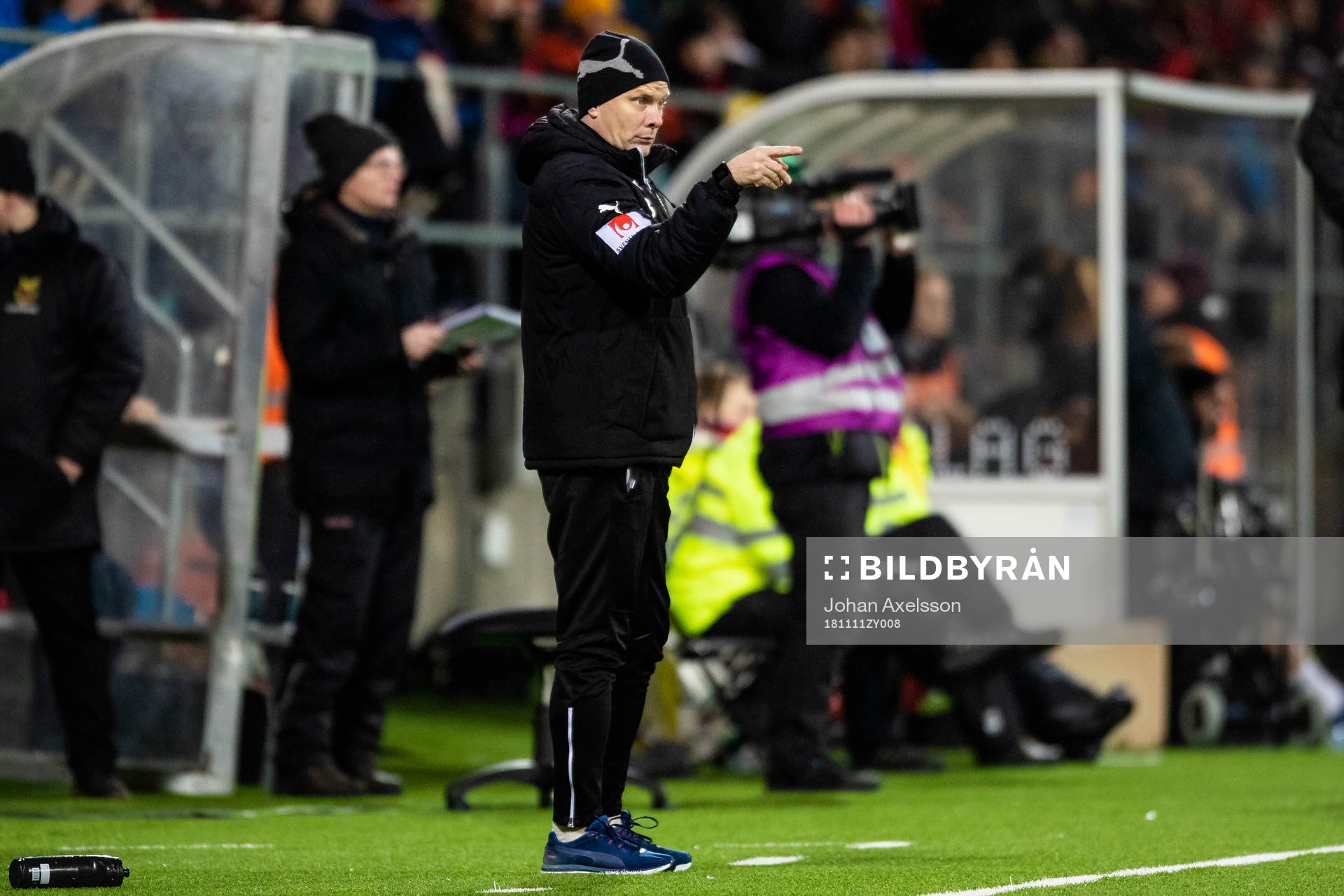 Hammarbys tränare Stefan Billborn