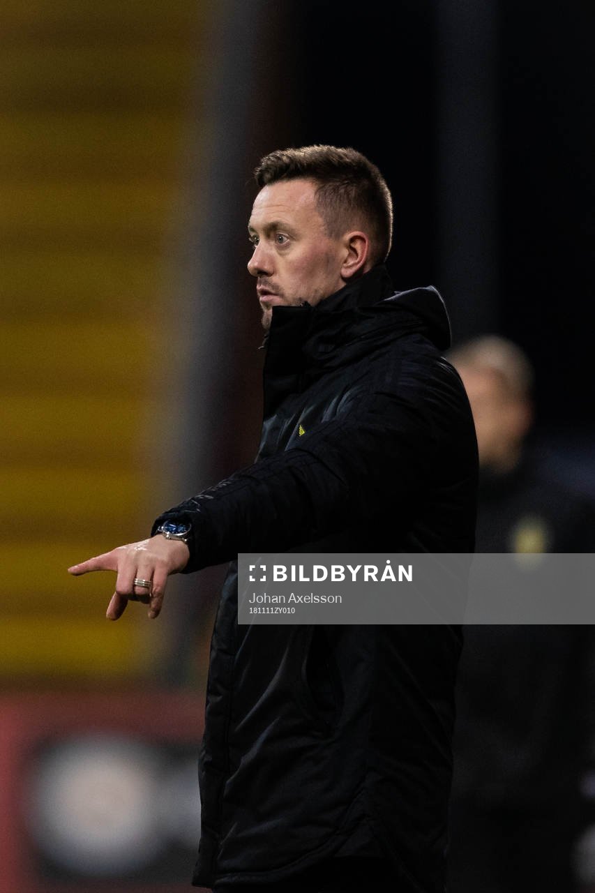Östersunds tränare Ian Burchnall