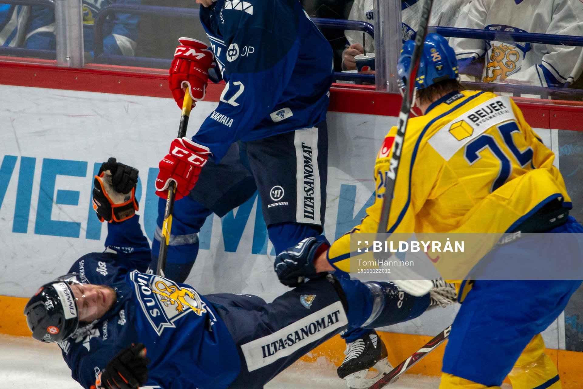 Teemu Turunen #38, FIN, Philip Holm #25, SWE