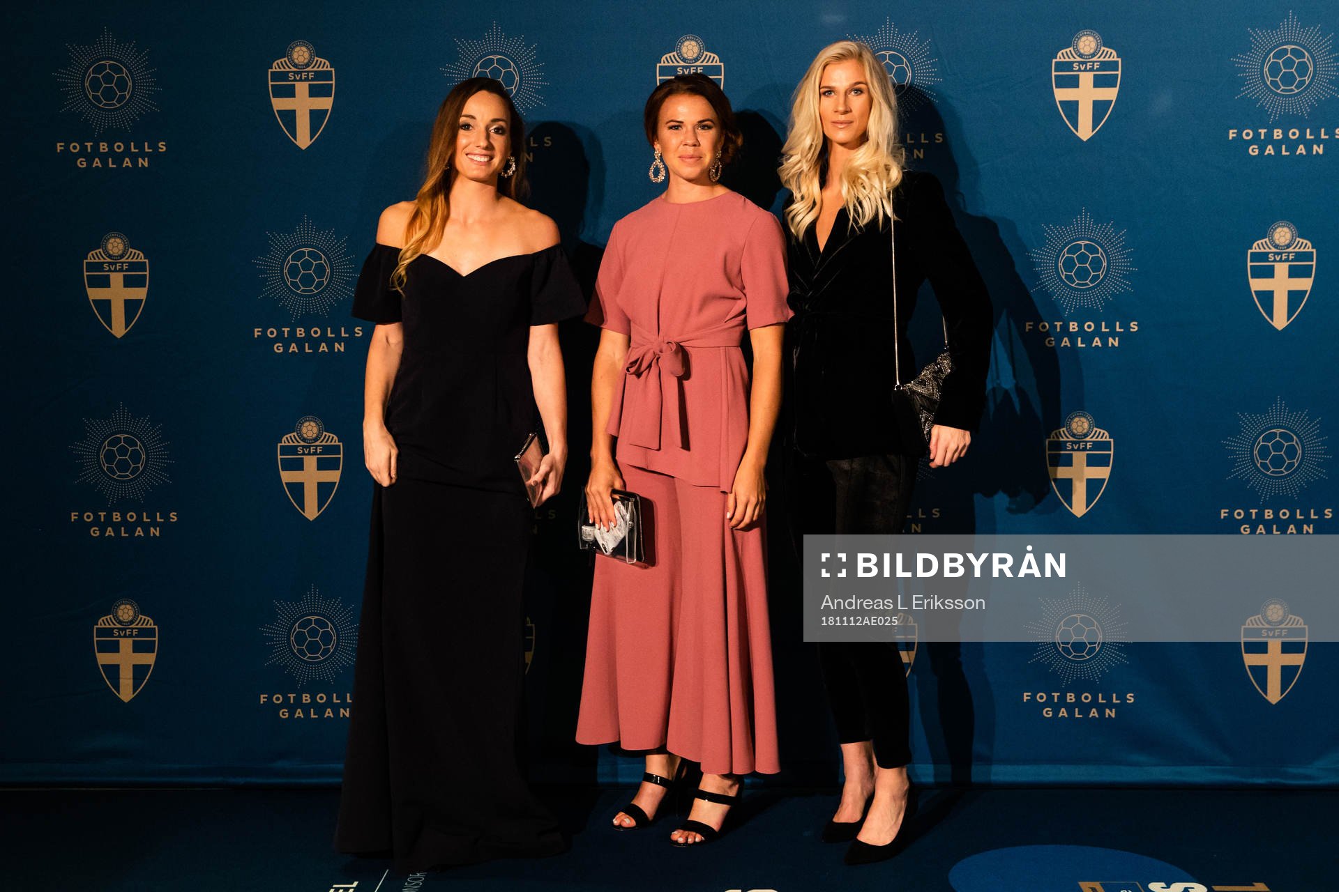 Kosovare Asllani, Jessica Samuelsson och Sofia Jakobsson