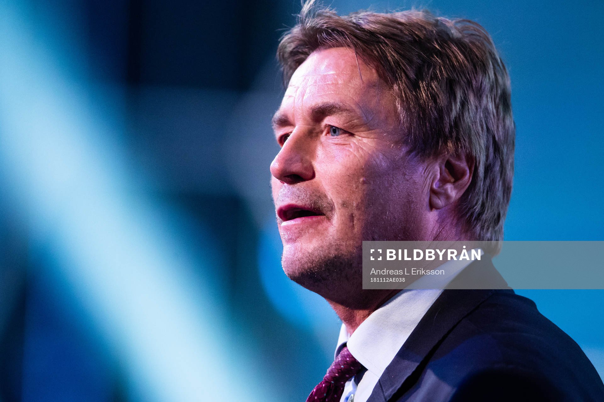Thomas Bodström under Fotbollsgalan den 12 november 2018 i Stockholm. 
