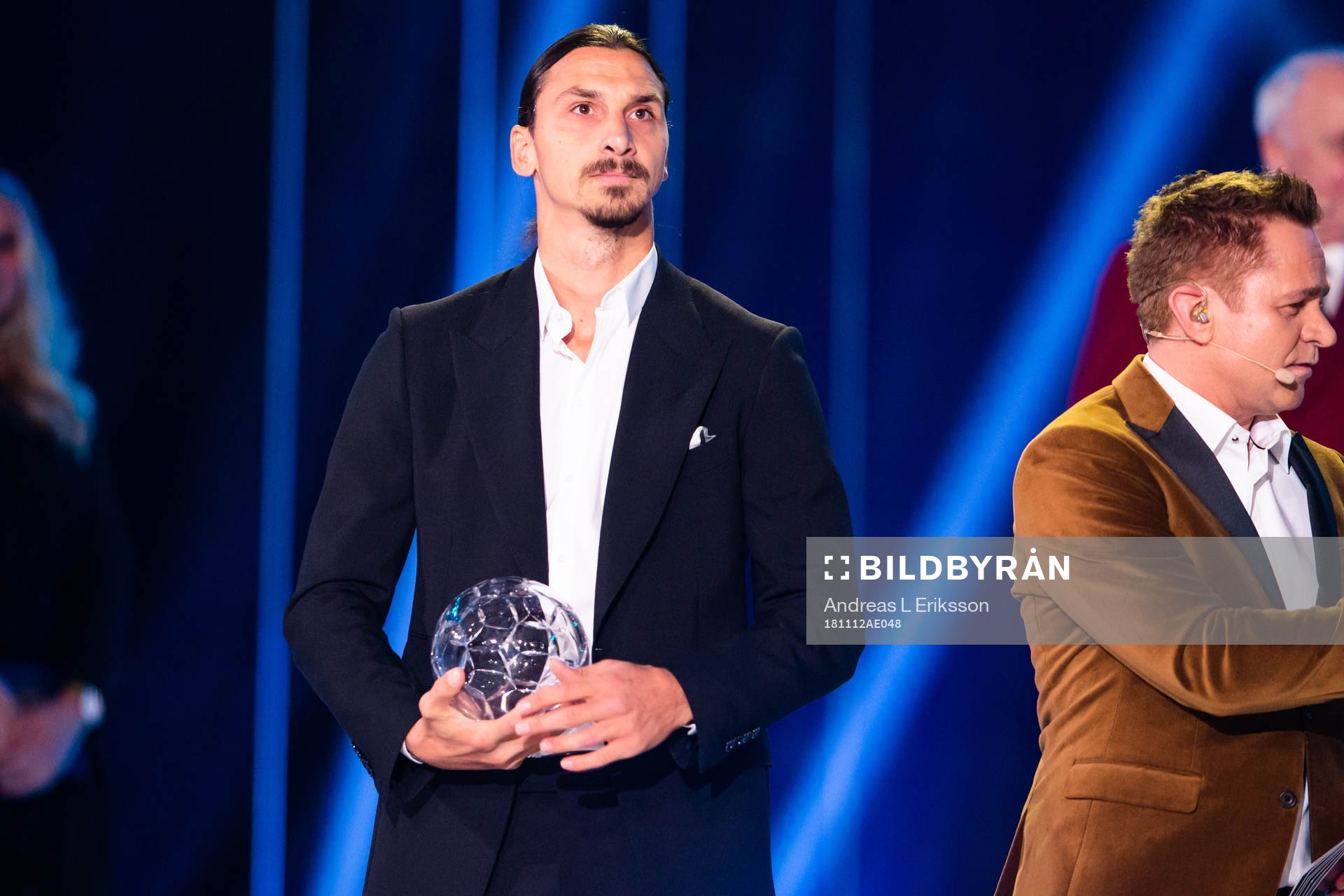 Zlatan Ibrahimovic tilldelas priset Årets Forward
