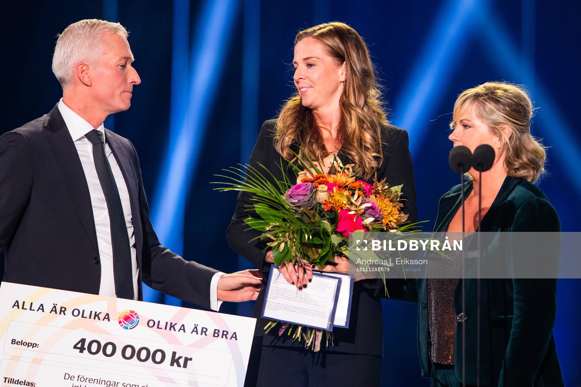 Lotta Schelin tilldelas fotbollskanalens Hederspris av