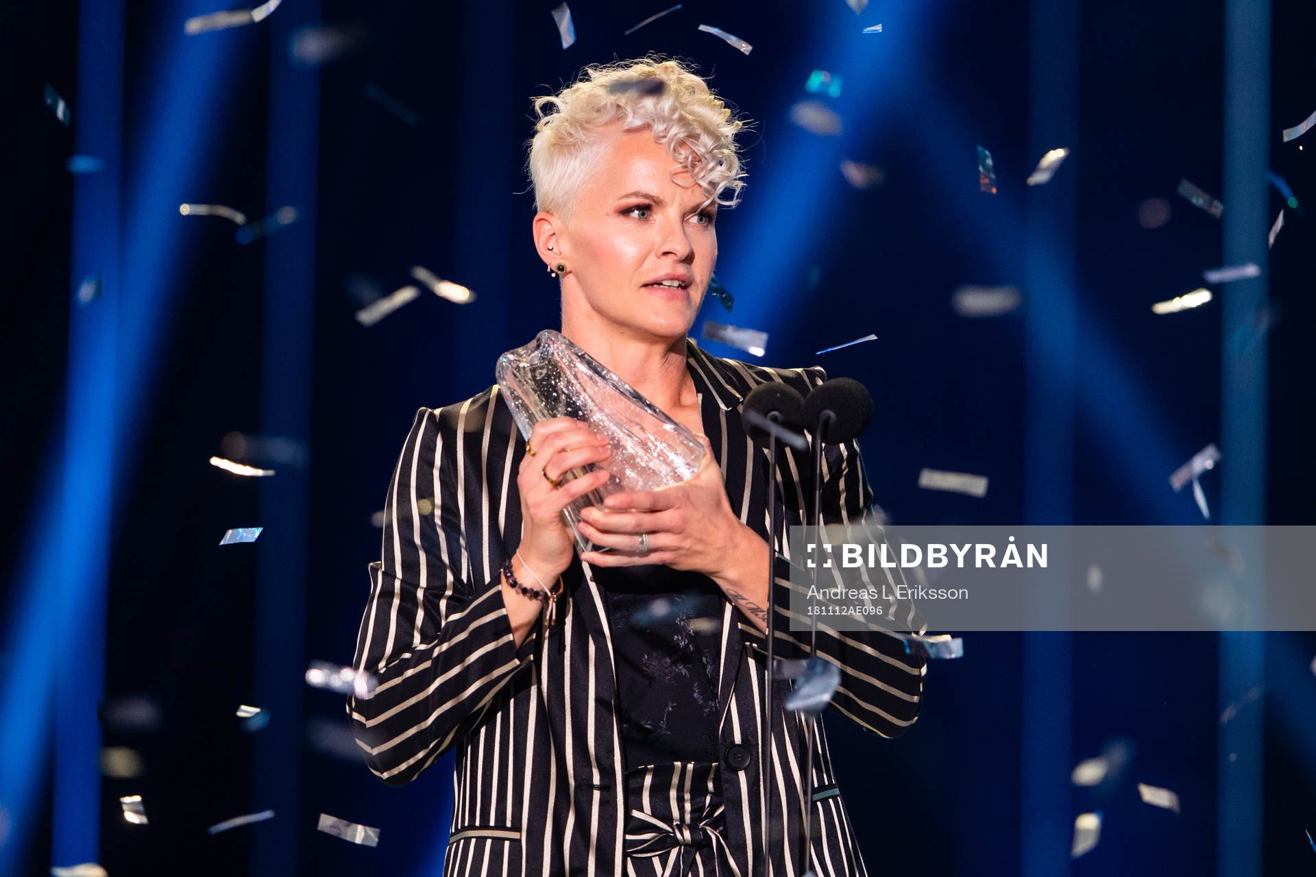 Nilla Fischer tilldelas Diamantbollen