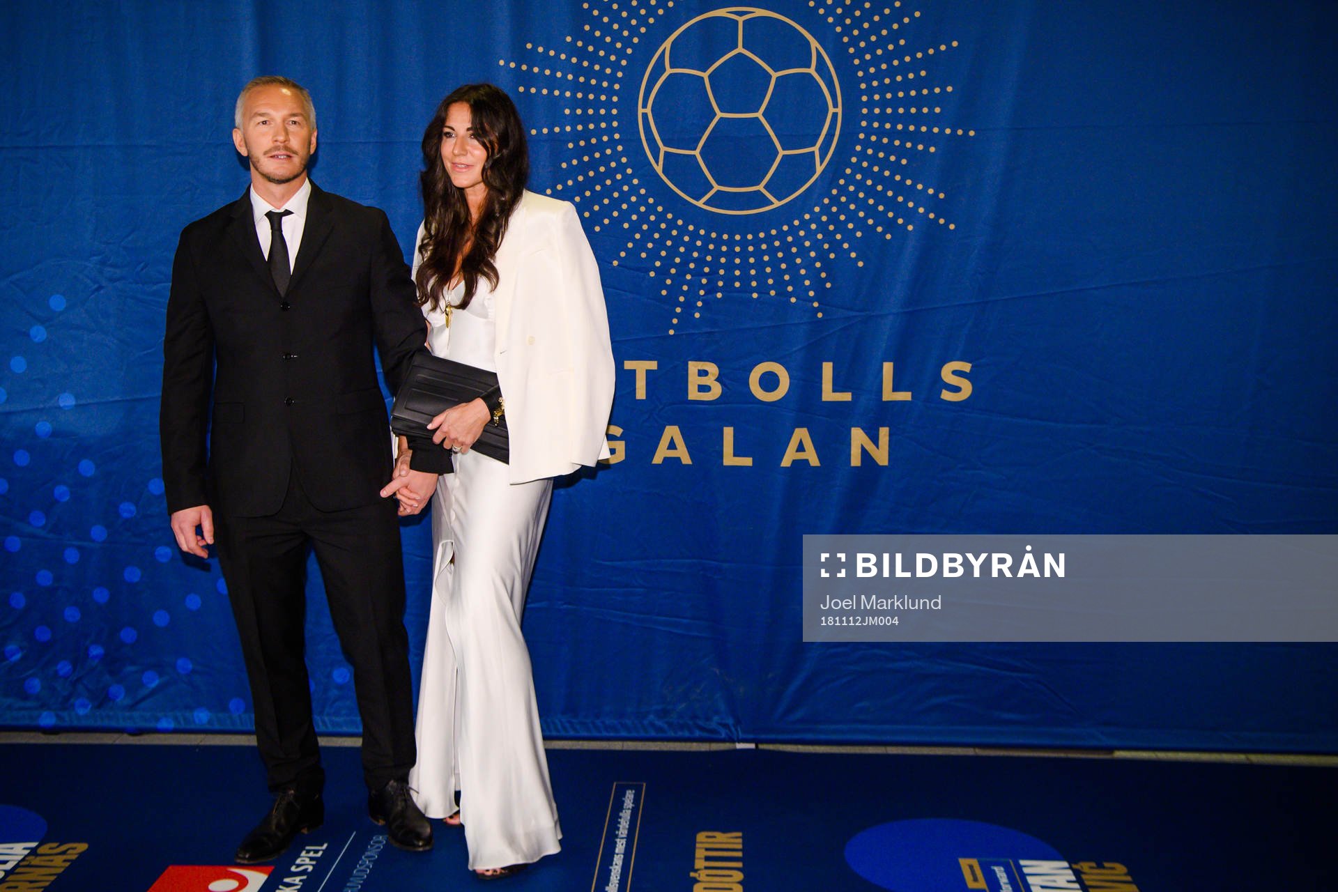 Patrik Andersson med fru Maria Tjärnlund