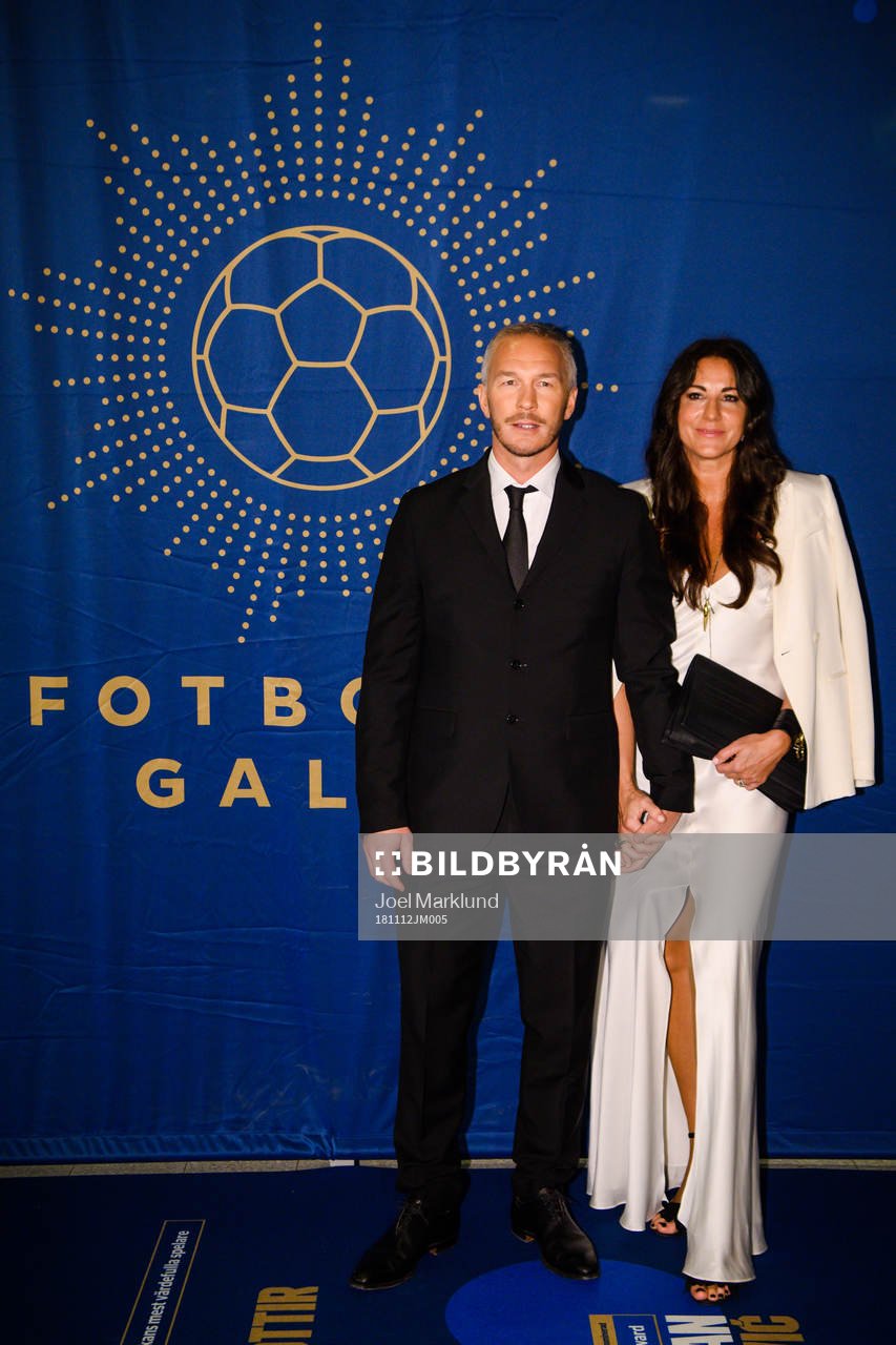 Patrik Andersson med fru Maria Tjärnlund