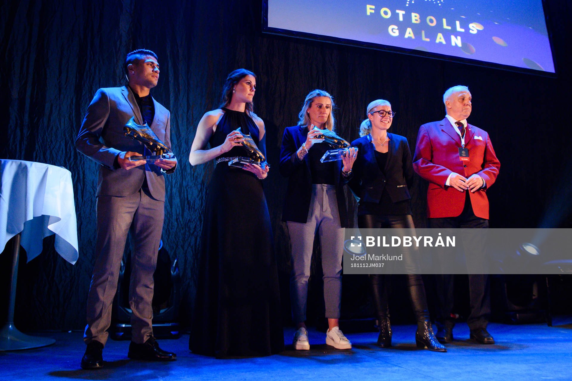 Paulinho, Sandra Lagerbratt och Anja Mittag tilldelas