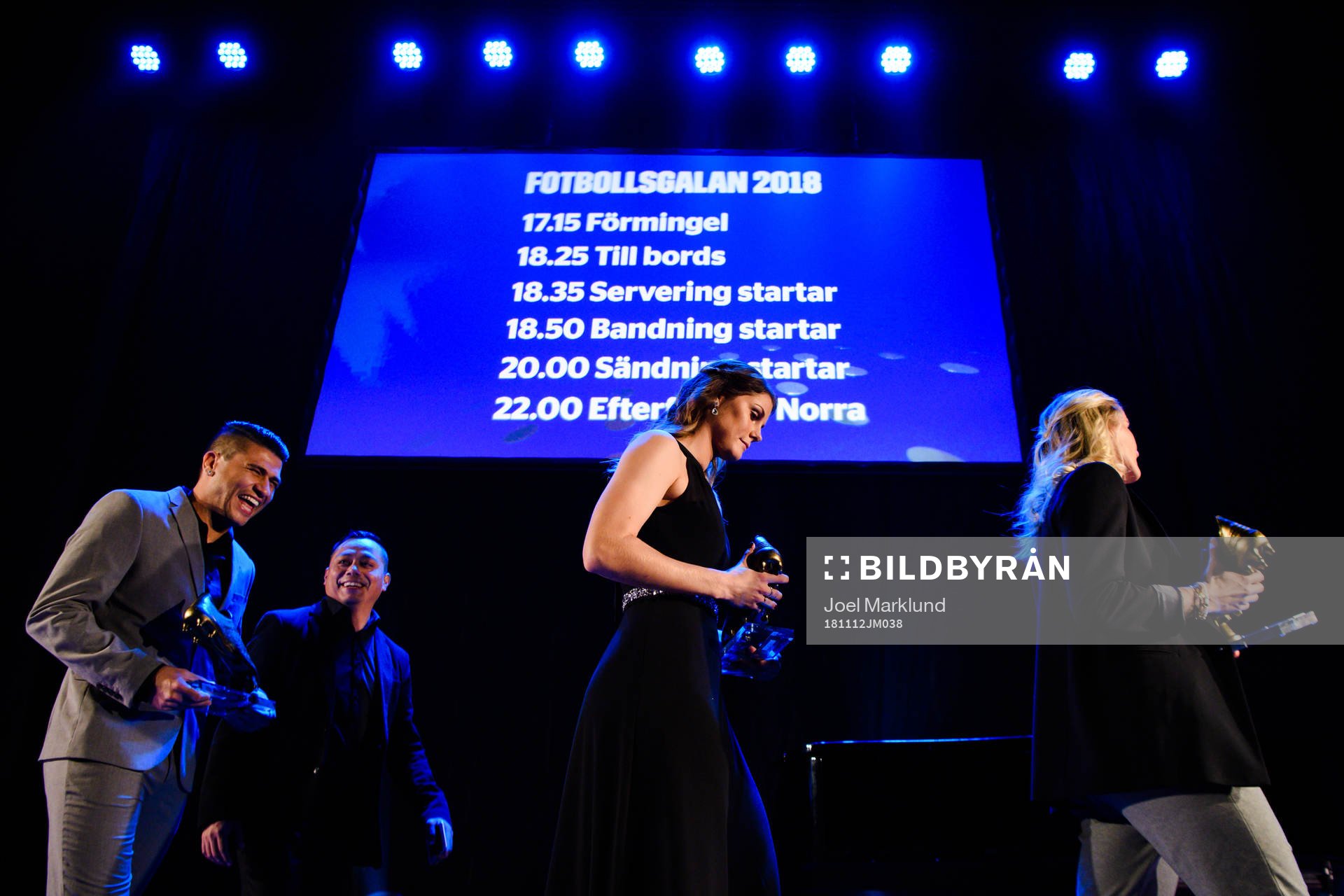 Paulinho, Sandra Lagerbratt och Anja Mittag tilldelas