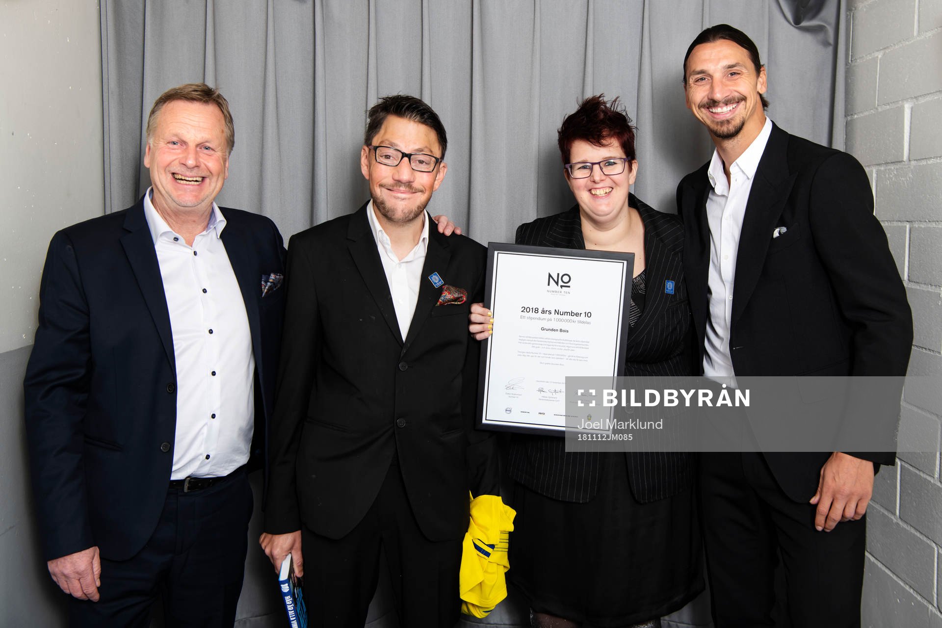Vinnare av 2018 års Number 10 från 10Foundation