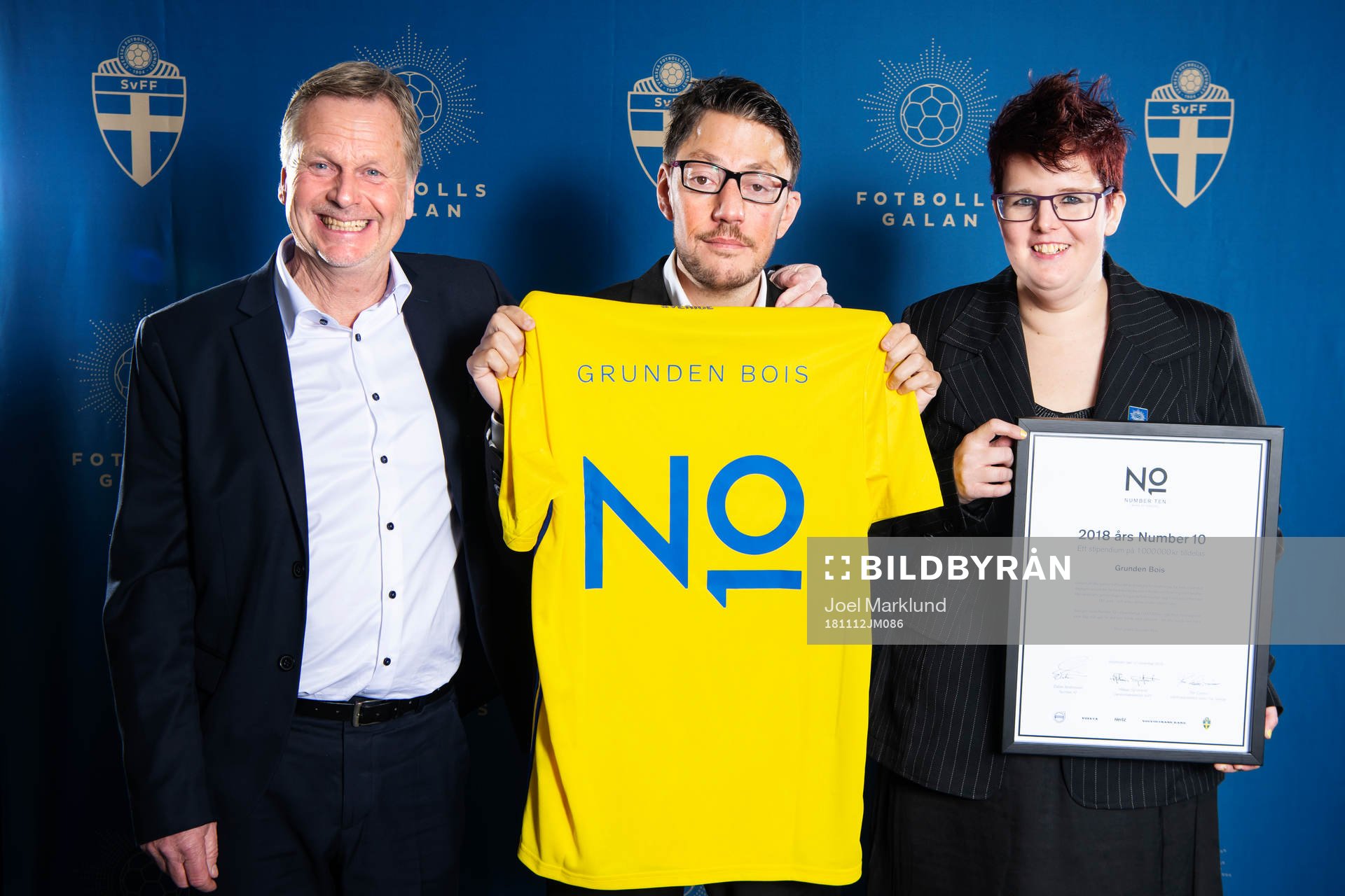 Vinnare av 2018 års Number 10 från 10Foundation