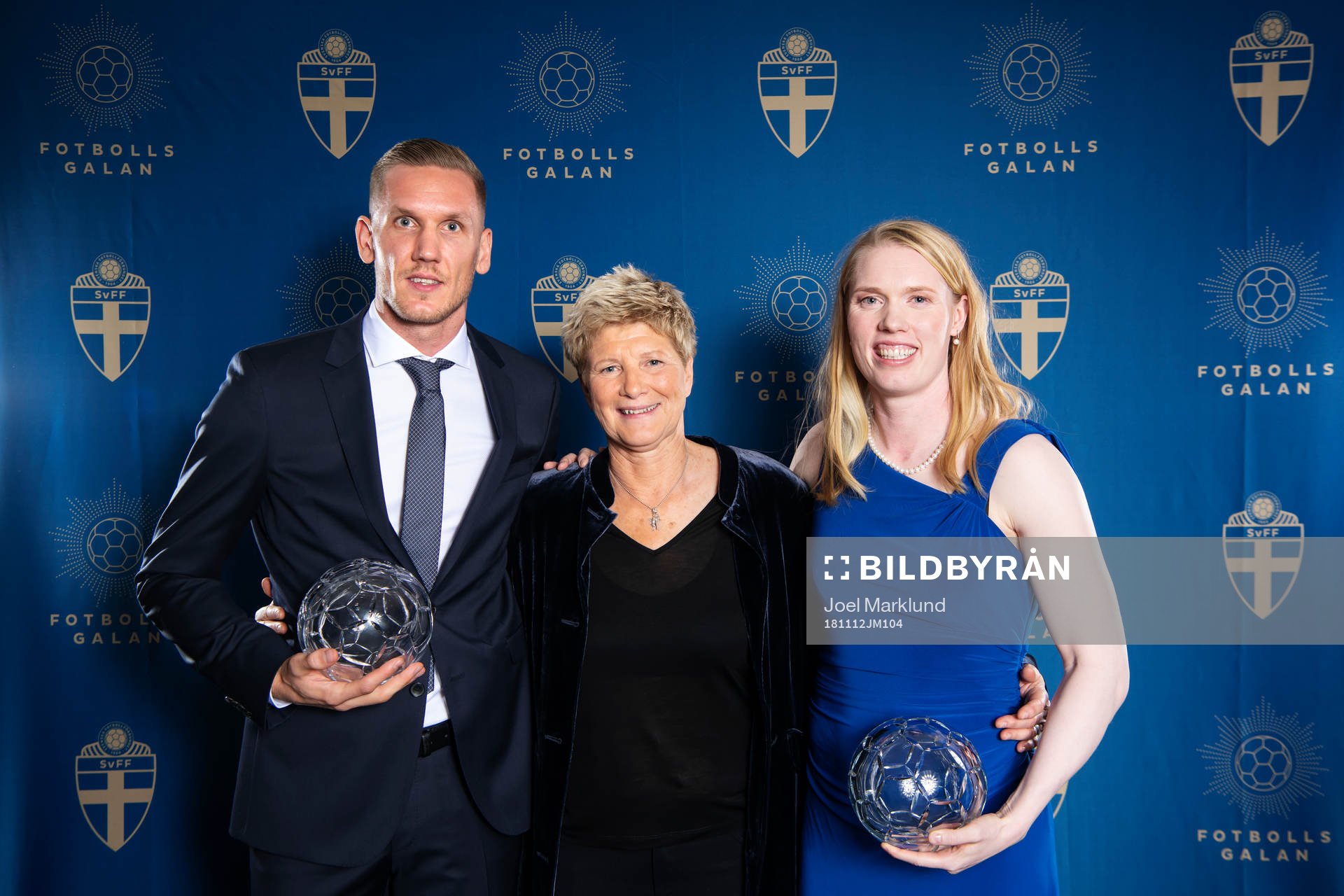 Årets målvakt herr, Robin Olsen, Elisabeth Leidinge och
