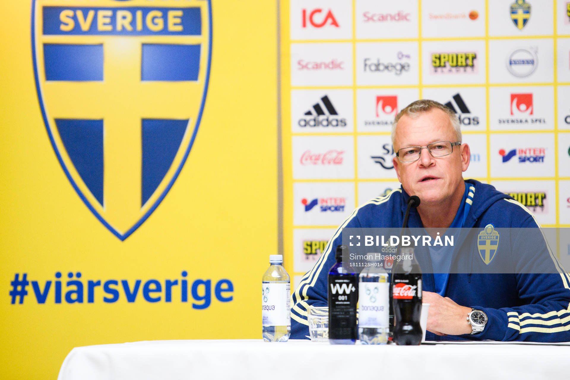 Sveriges förbundskapten Janne Andersson